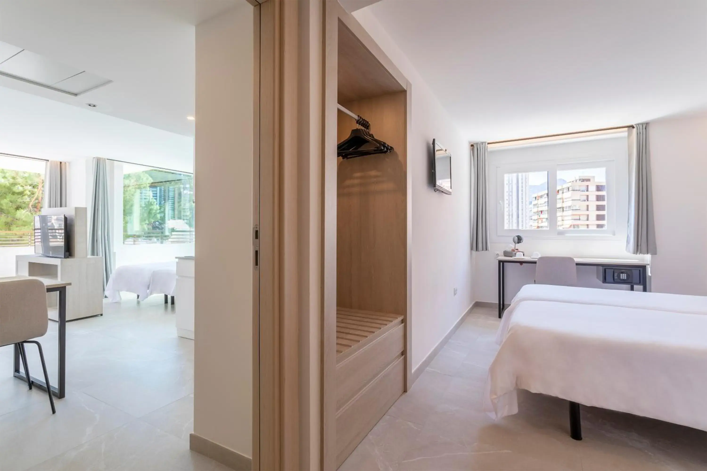 Bed in Halley Hotel & Apartments Affiliated by Meliá Bed in Halley Hotel & Apartments Affiliated by Meliá