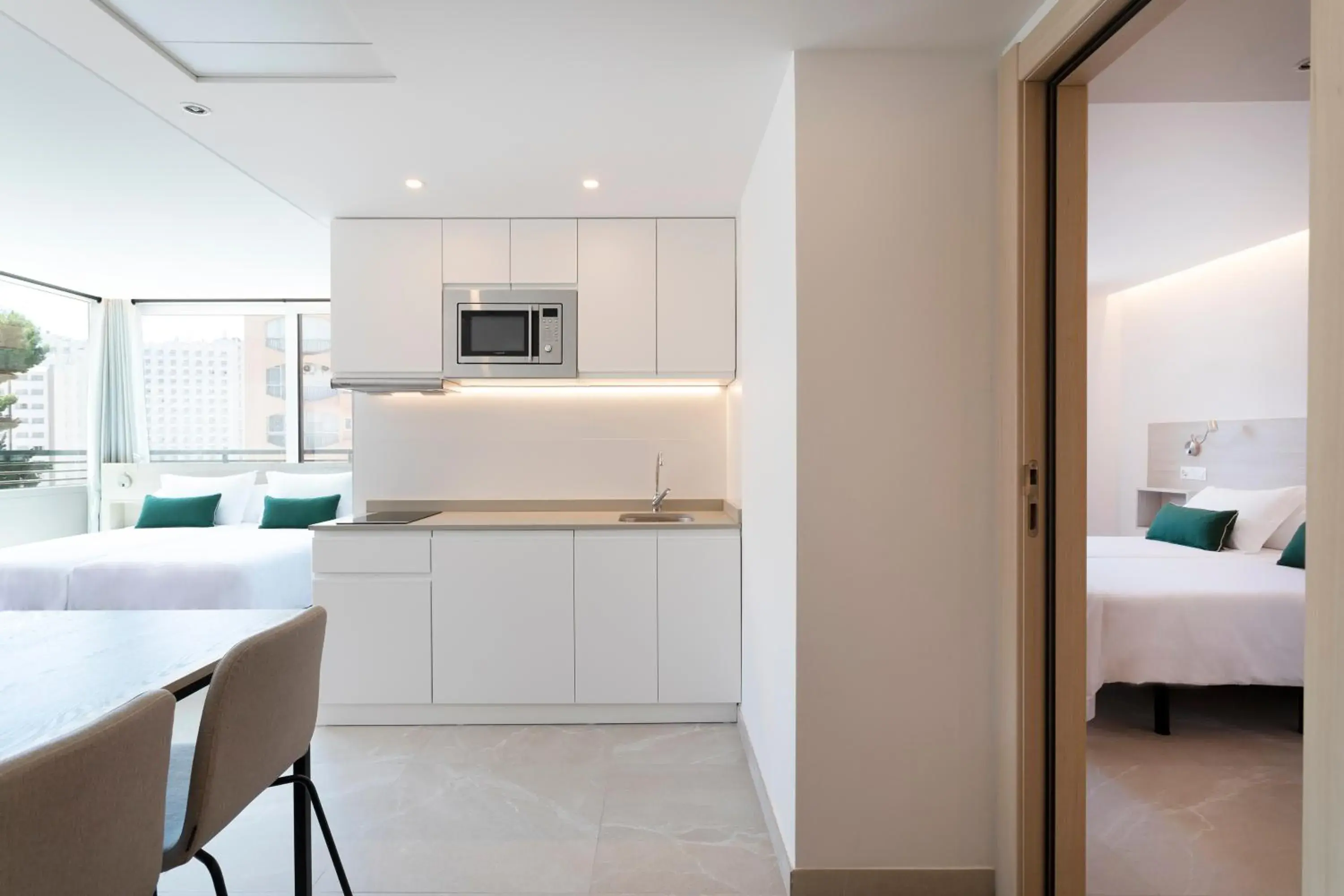 Bed in Halley Hotel & Apartments Affiliated by Meliá Bed in Halley Hotel & Apartments Affiliated by Meliá