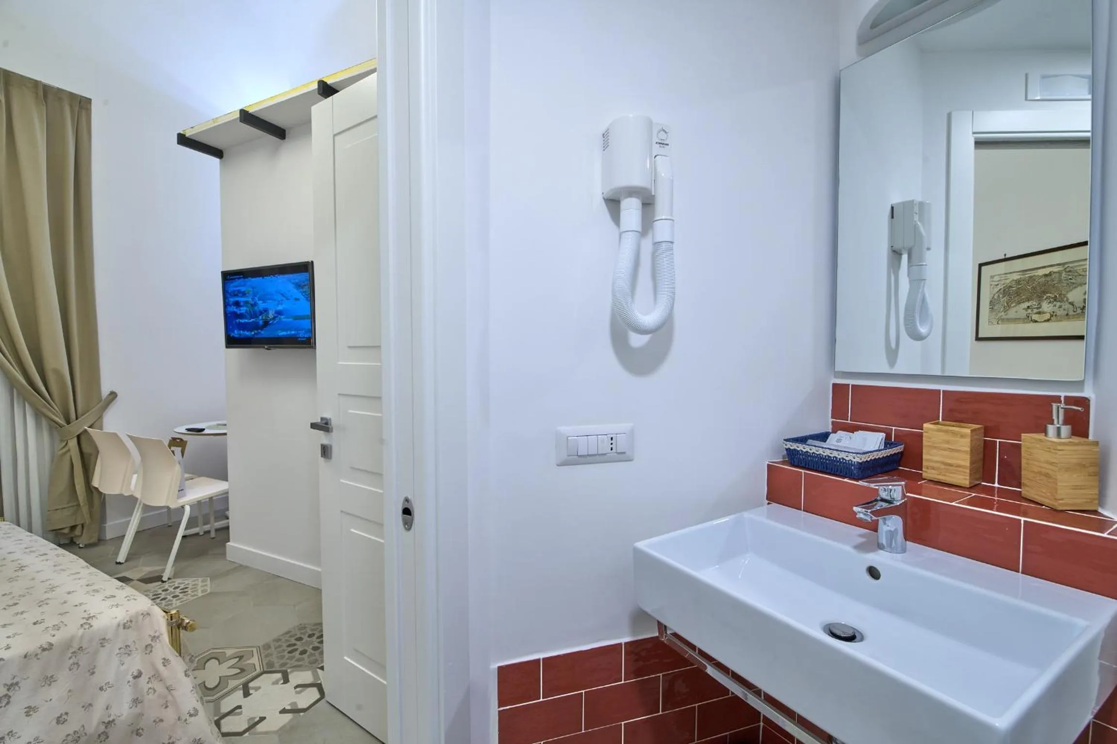 Bathroom, Bed in A Casa del Principe LT