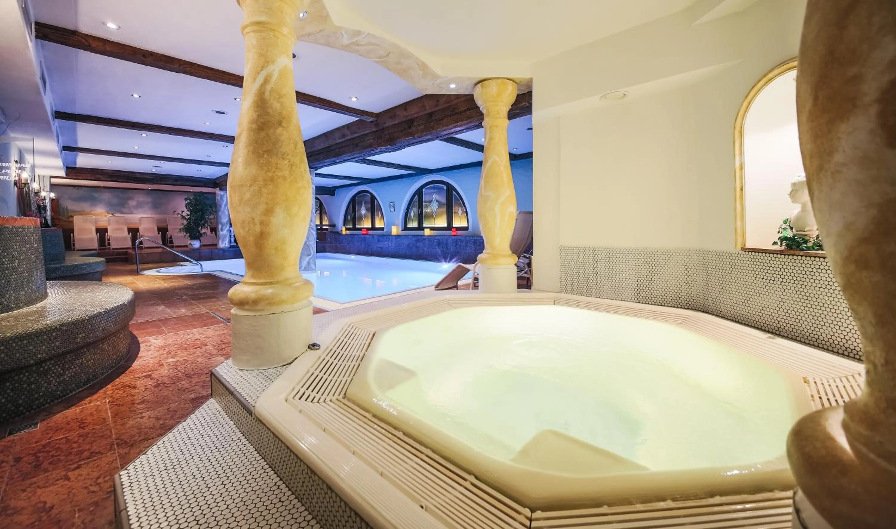 Spa and wellness centre/facilities in Hotel Grieshof