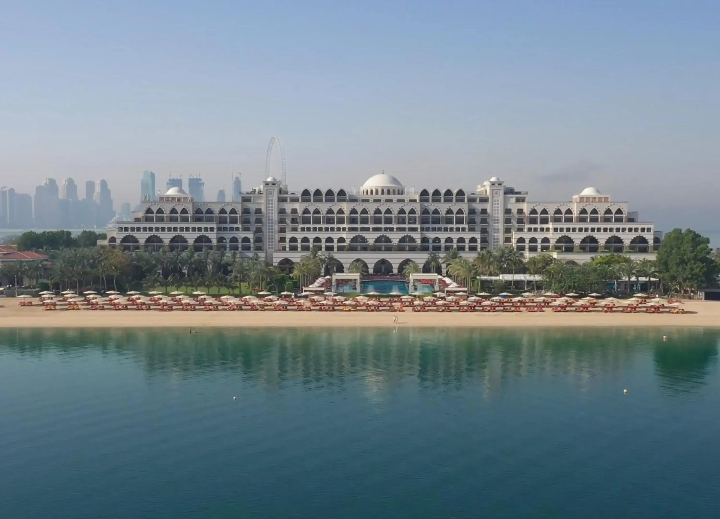 Bird's eye view in Jumeirah Zabeel Saray Dubai Bird's eye view in Jumeirah Zabeel Saray Dubai