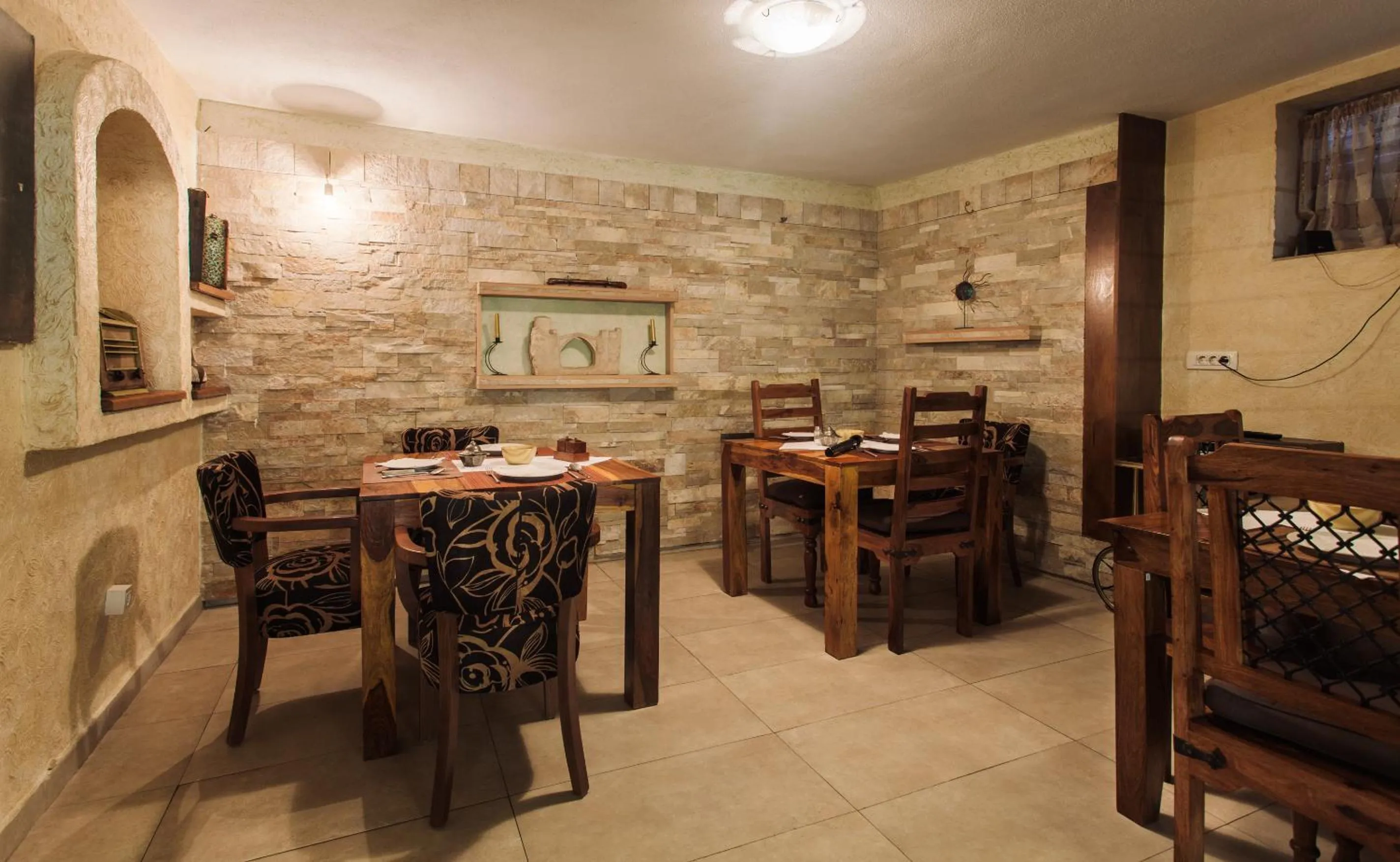 Seating area in Villa Anri