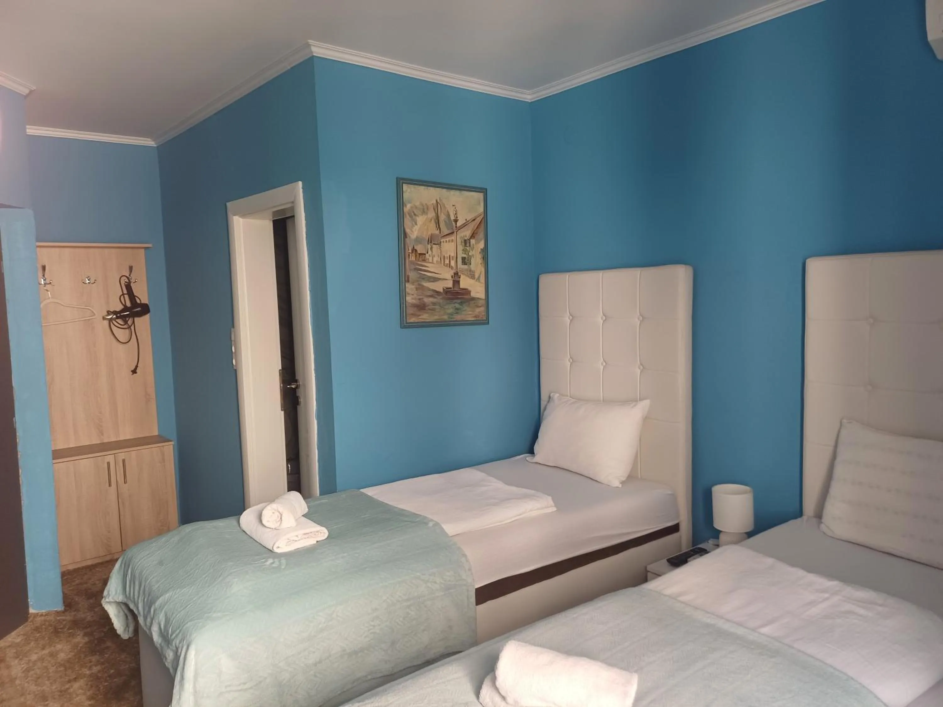 Bedroom, Bed in Villa Anri