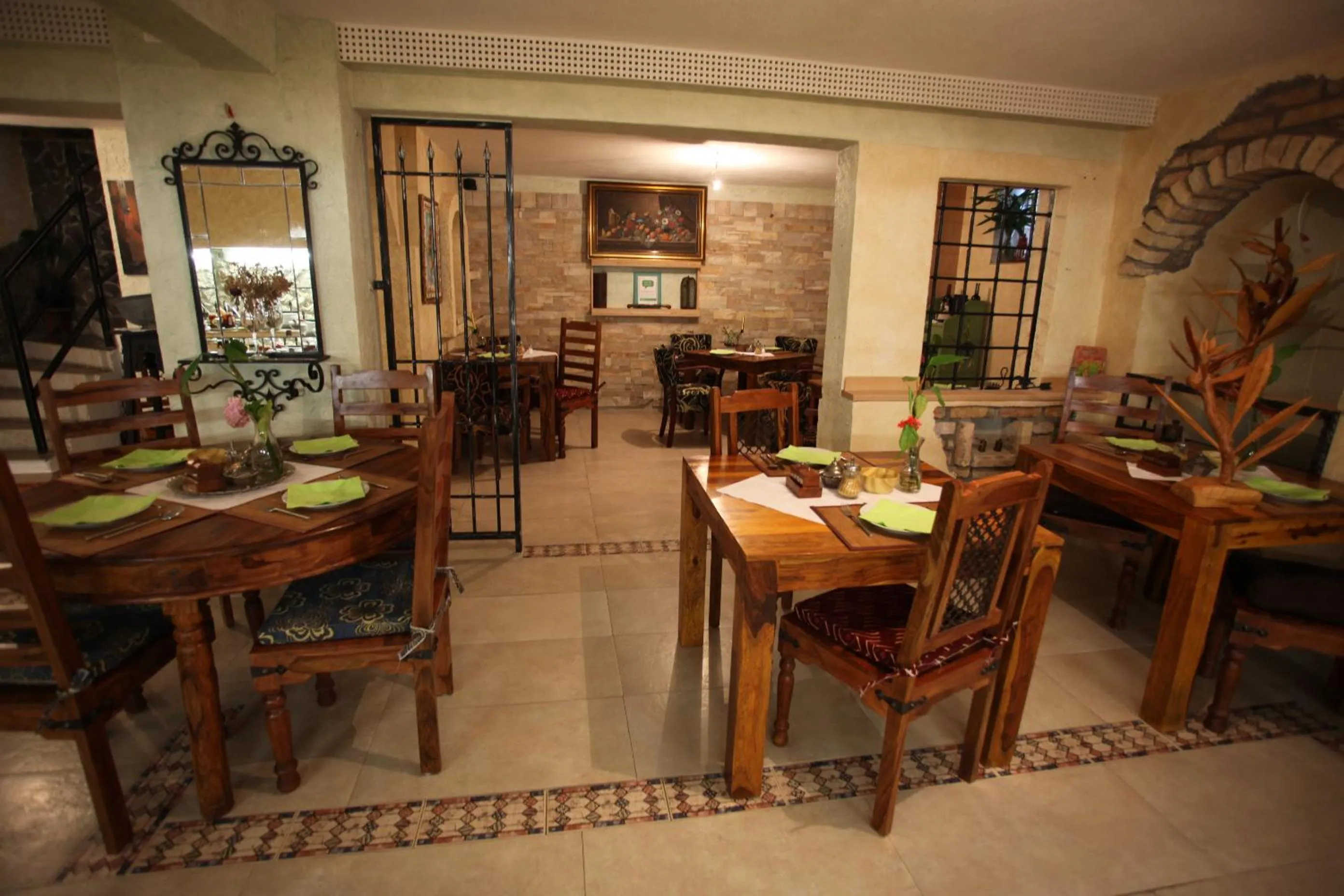 Seating area in Villa Anri