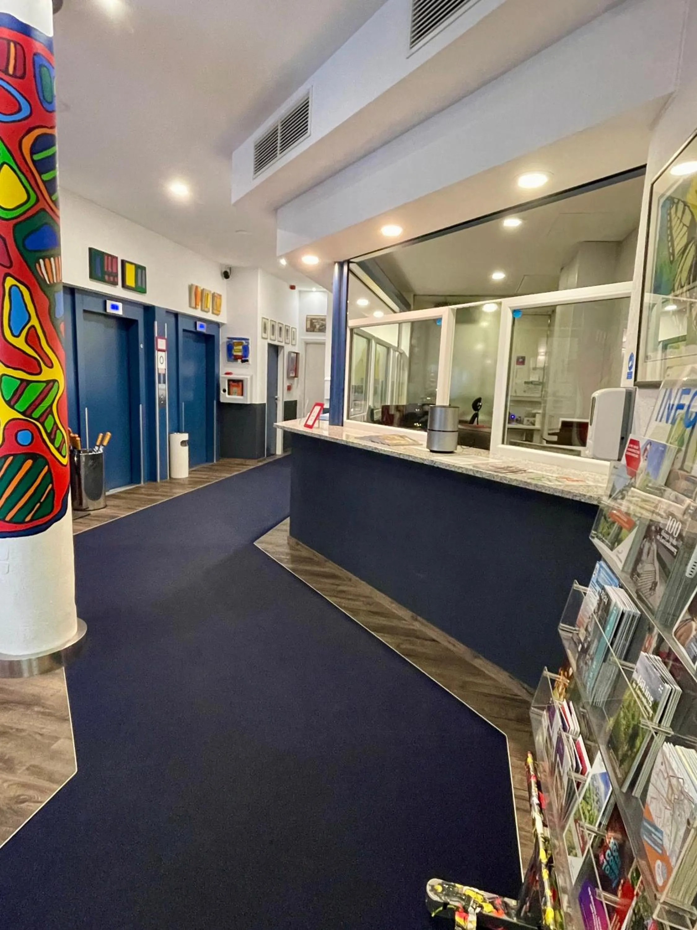 Lobby or reception in Domus Hotel