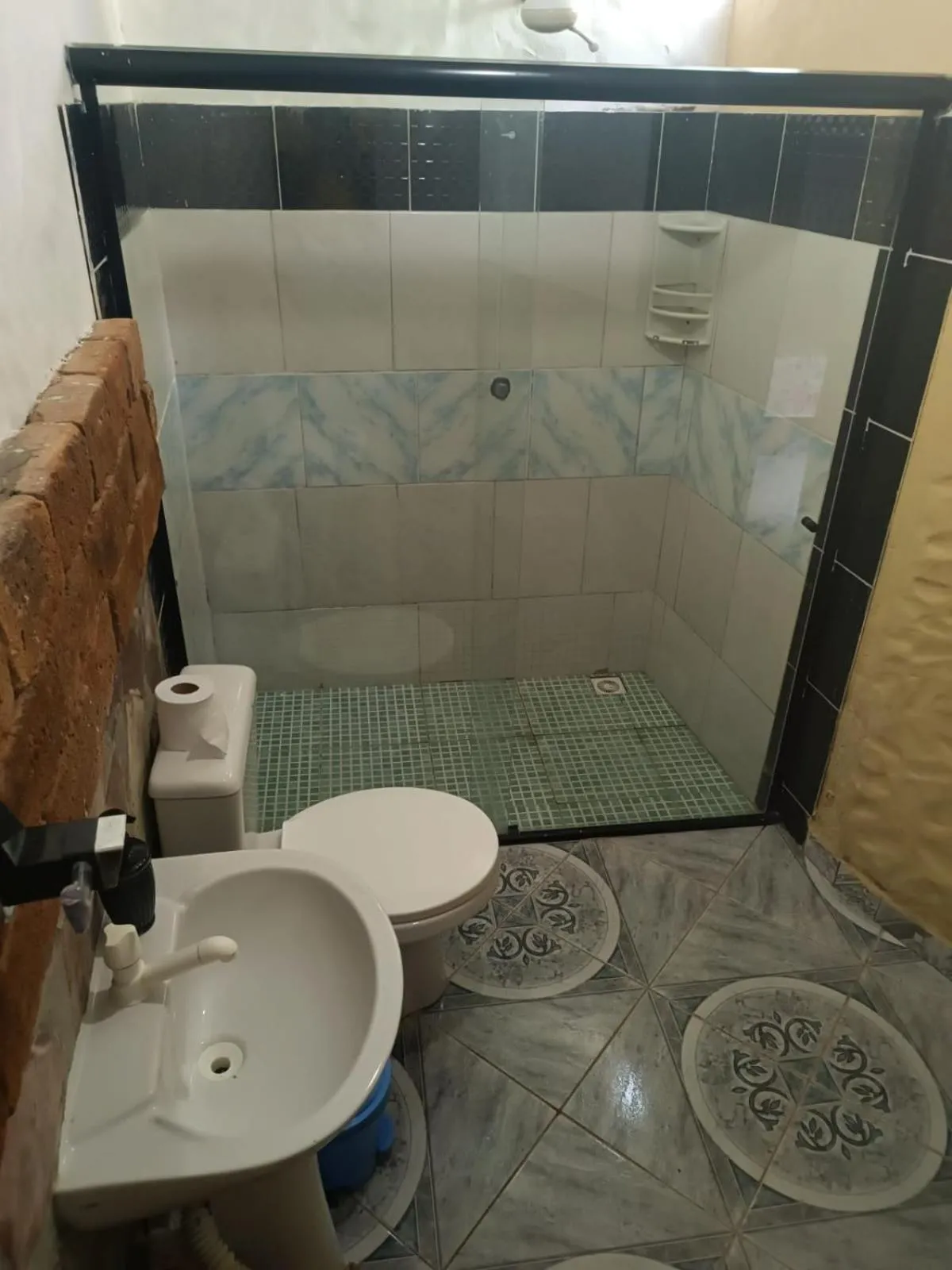 Bathroom in Pousada Encontro de Rios