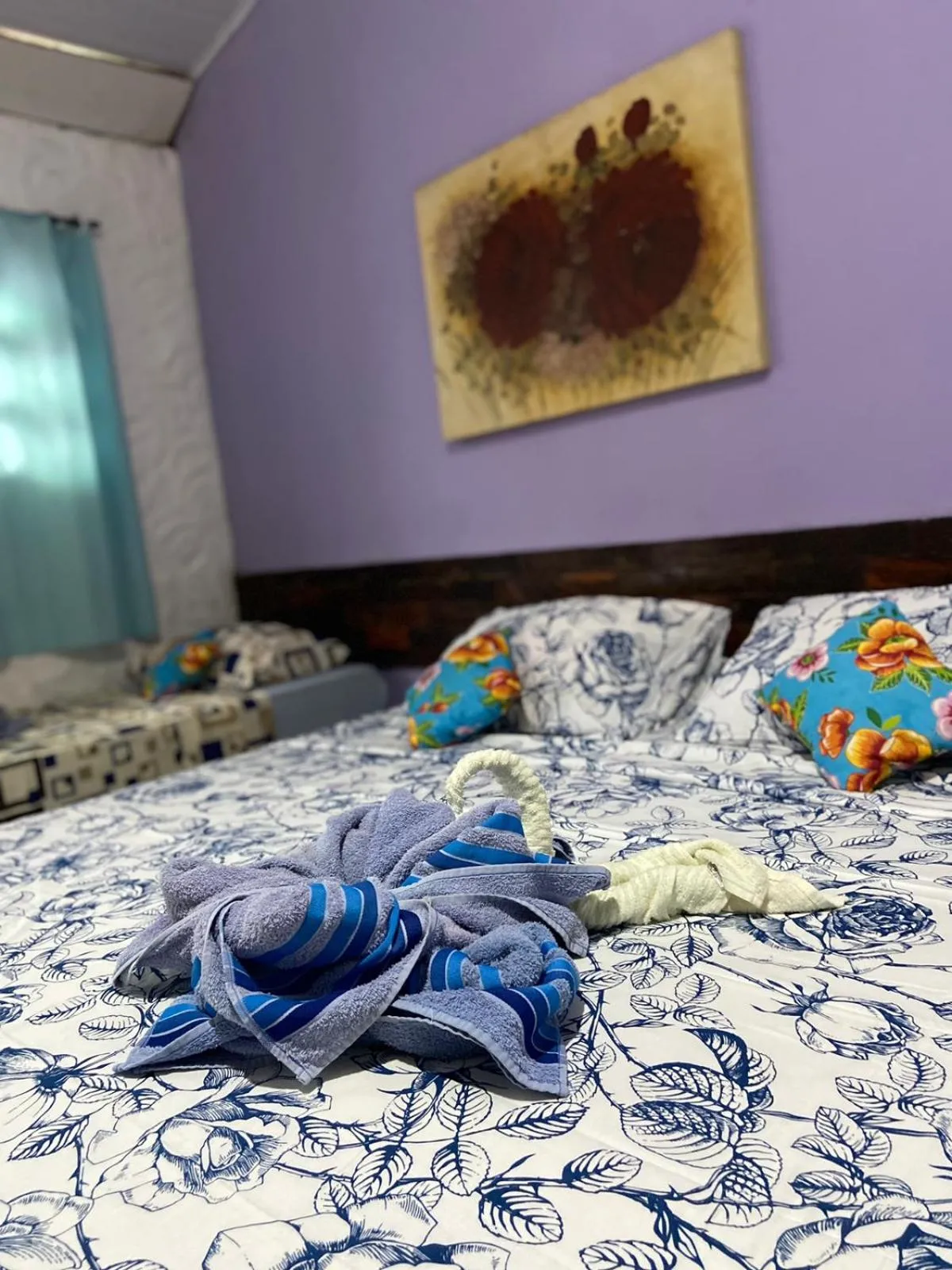 Photo of the whole room, Bed in Pousada Encontro de Rios