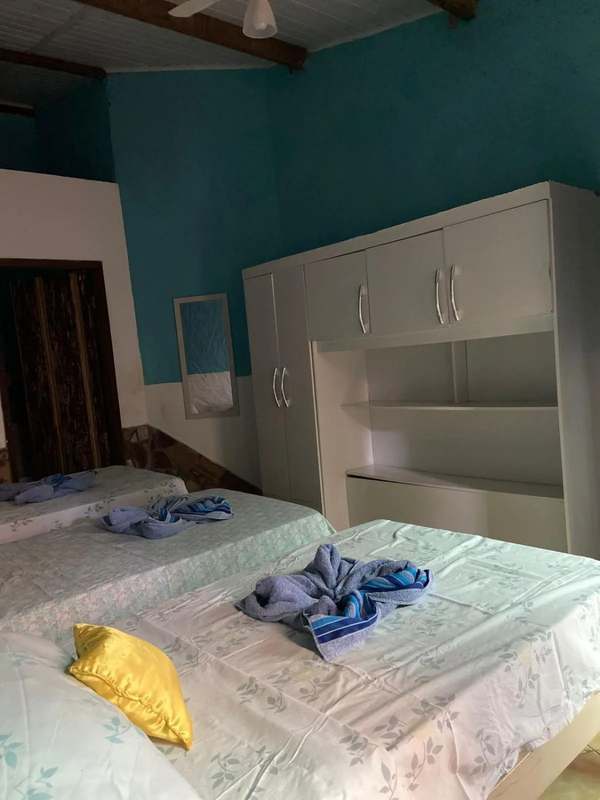 Photo of the whole room, Bed in Pousada Encontro de Rios