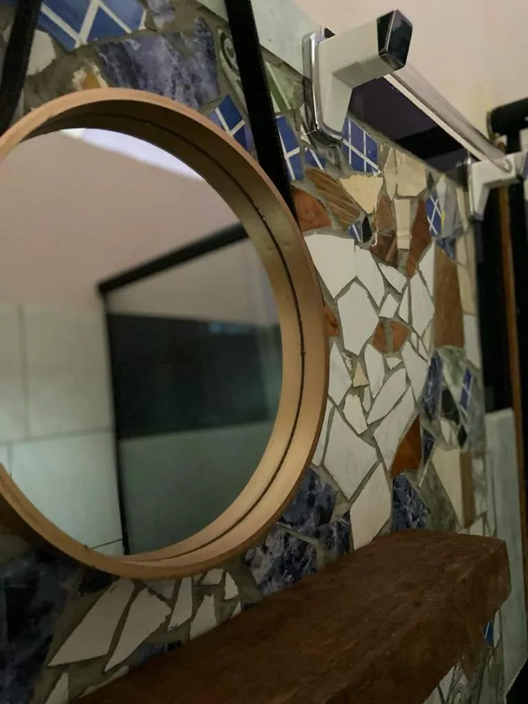 Bathroom in Pousada Encontro de Rios