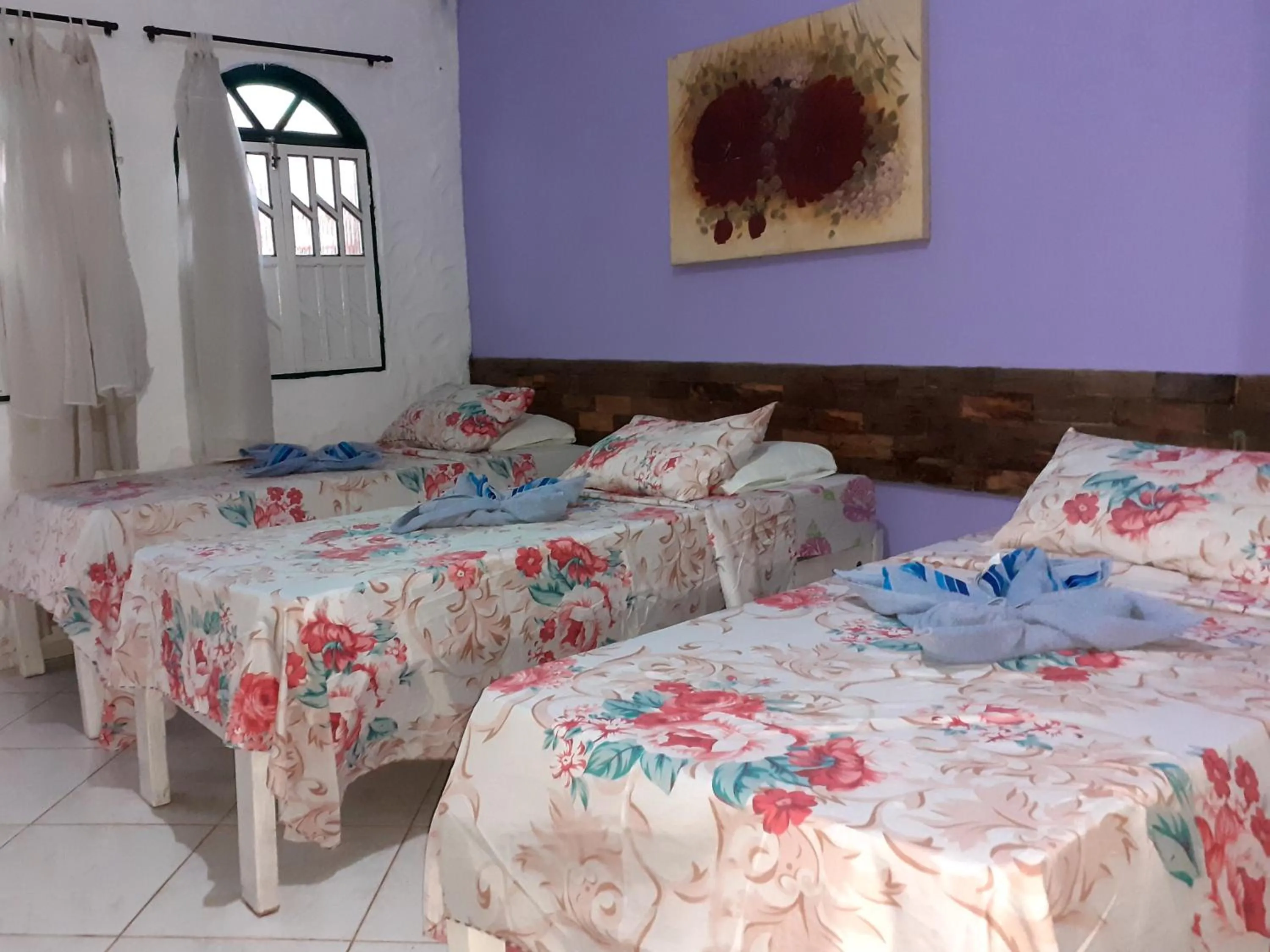 Photo of the whole room, Bed in Pousada Encontro de Rios