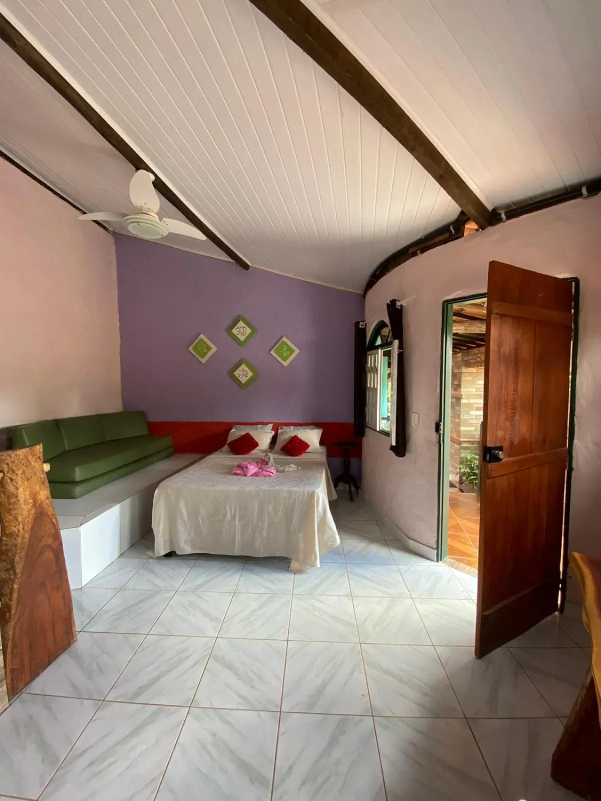 Photo of the whole room, Bed in Pousada Encontro de Rios