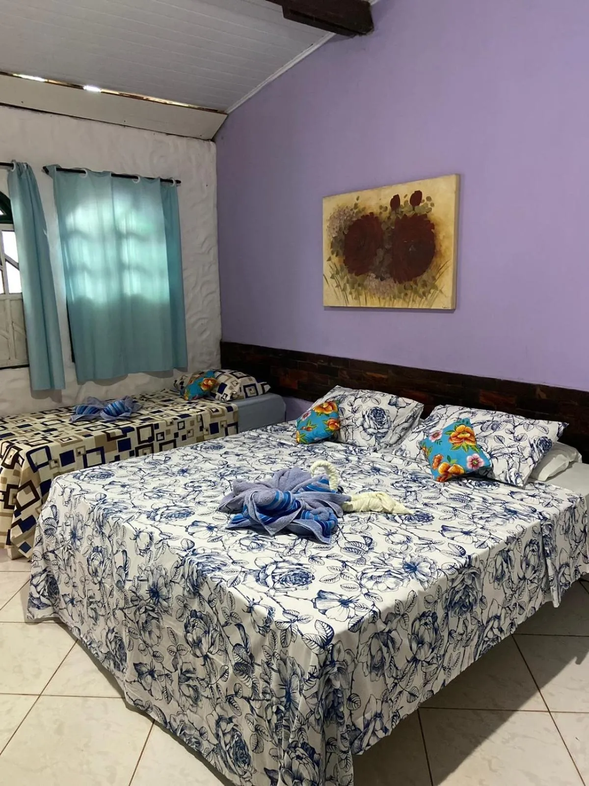 Photo of the whole room, Bed in Pousada Encontro de Rios
