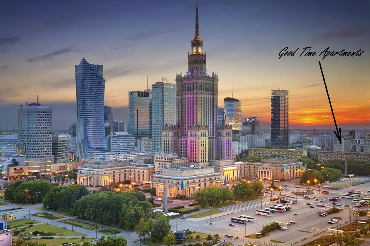 Off site in Good Time Apartments Warsaw City Center