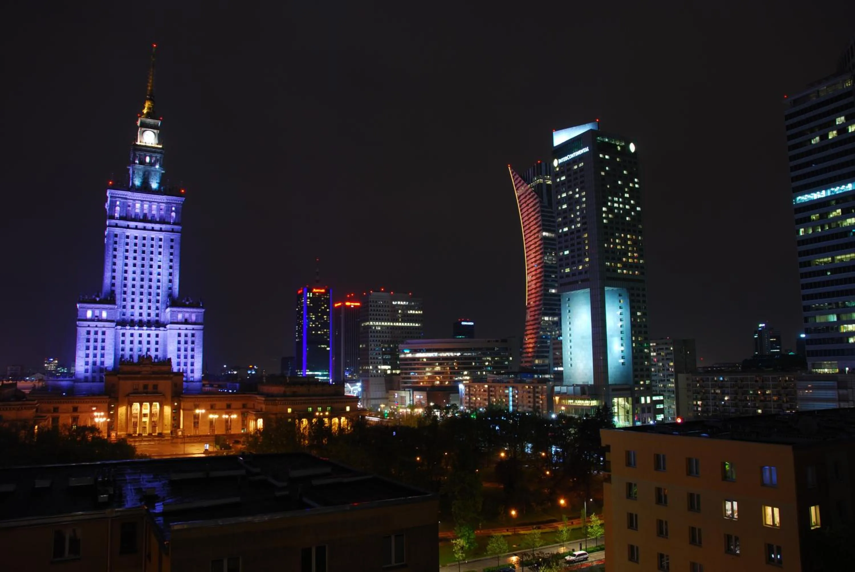 Landmark view in Good Time Apartments Warsaw City Center