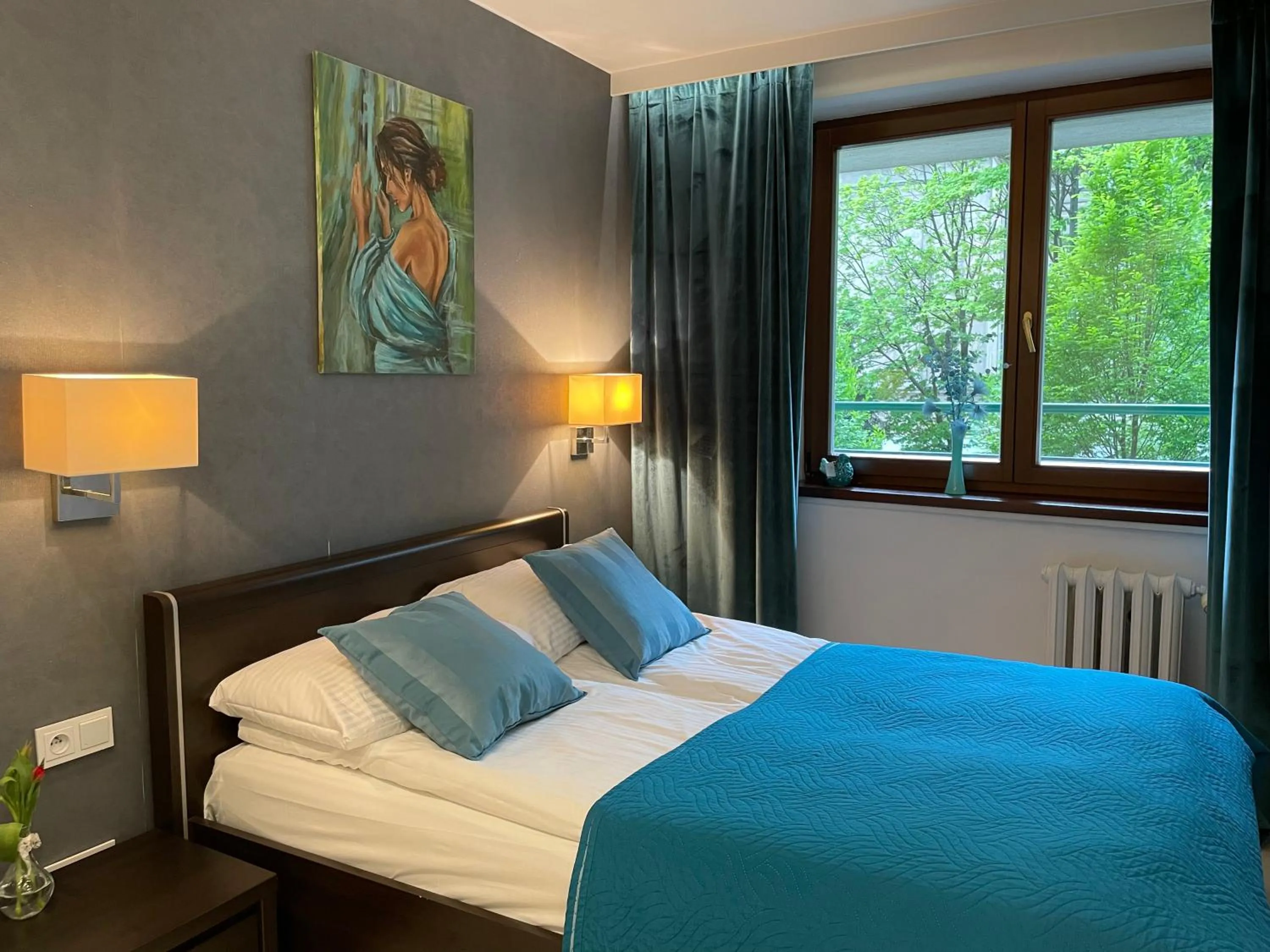 Bed in Good Time Apartments Warsaw City Center