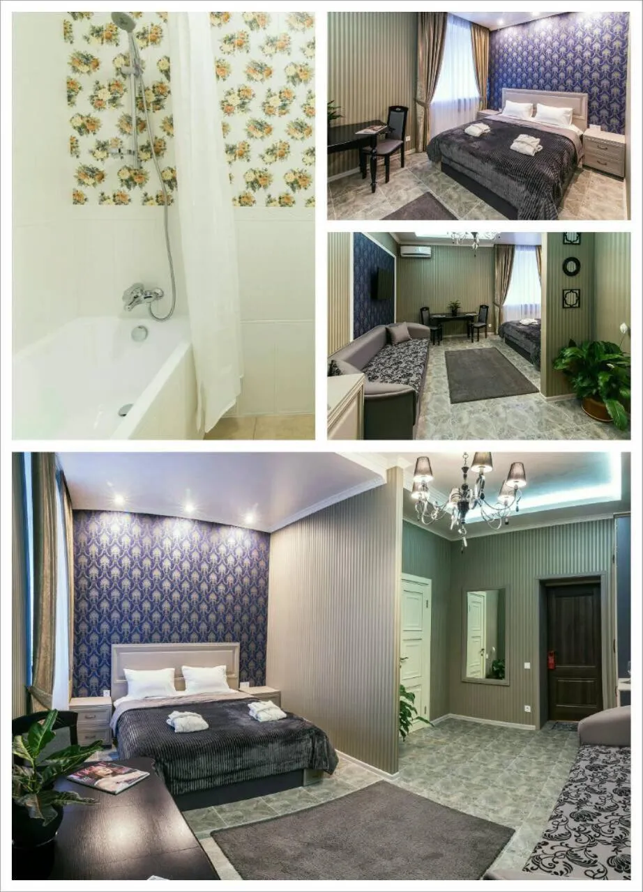 Bed in L.O.Y Family Hotel