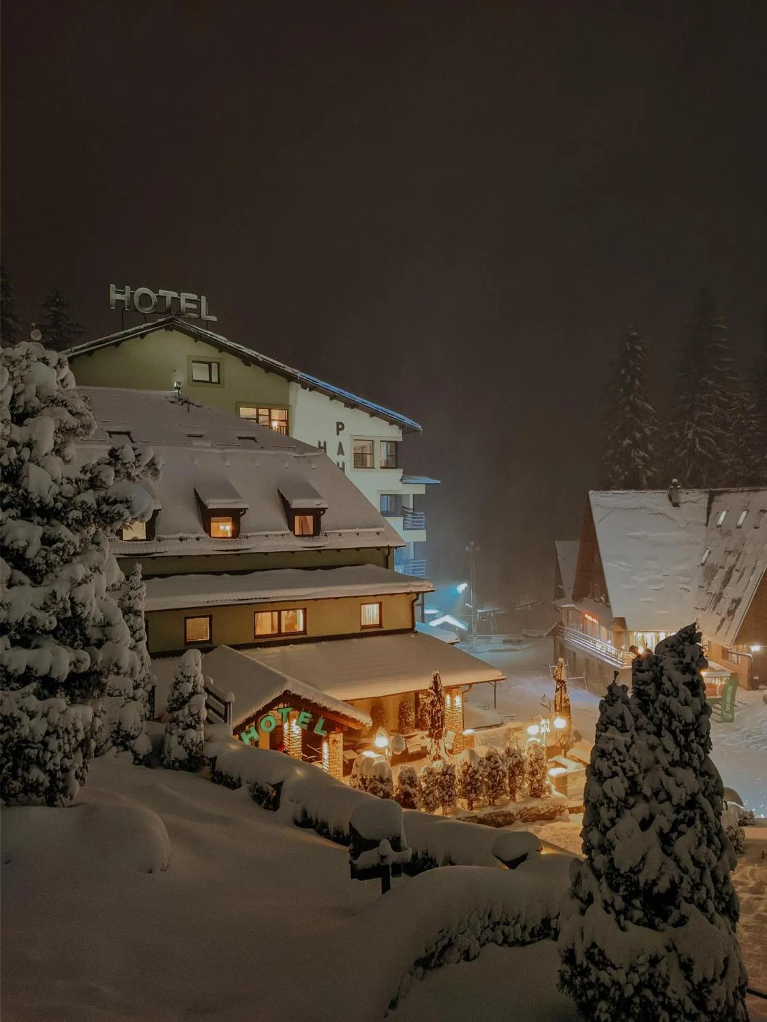 Property building in Hotel Pahuljica