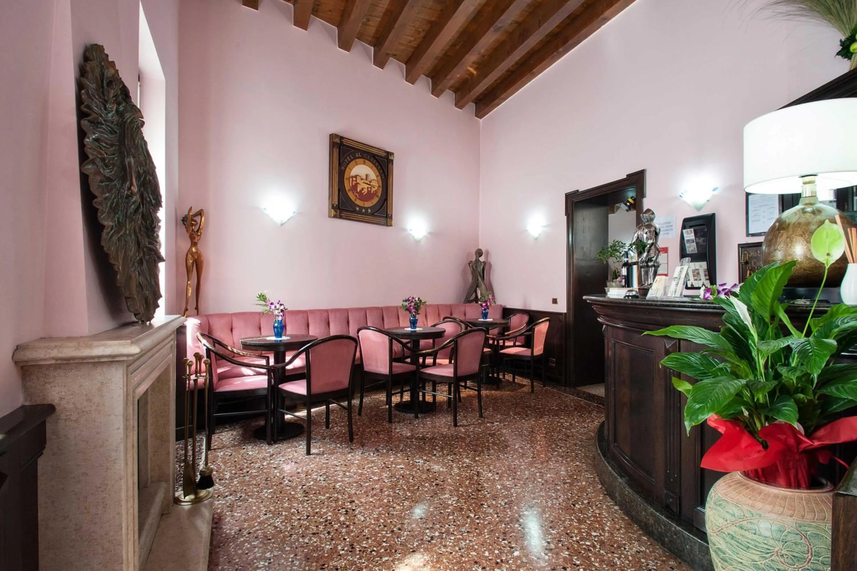 Lobby or reception in Hotel Al Castello