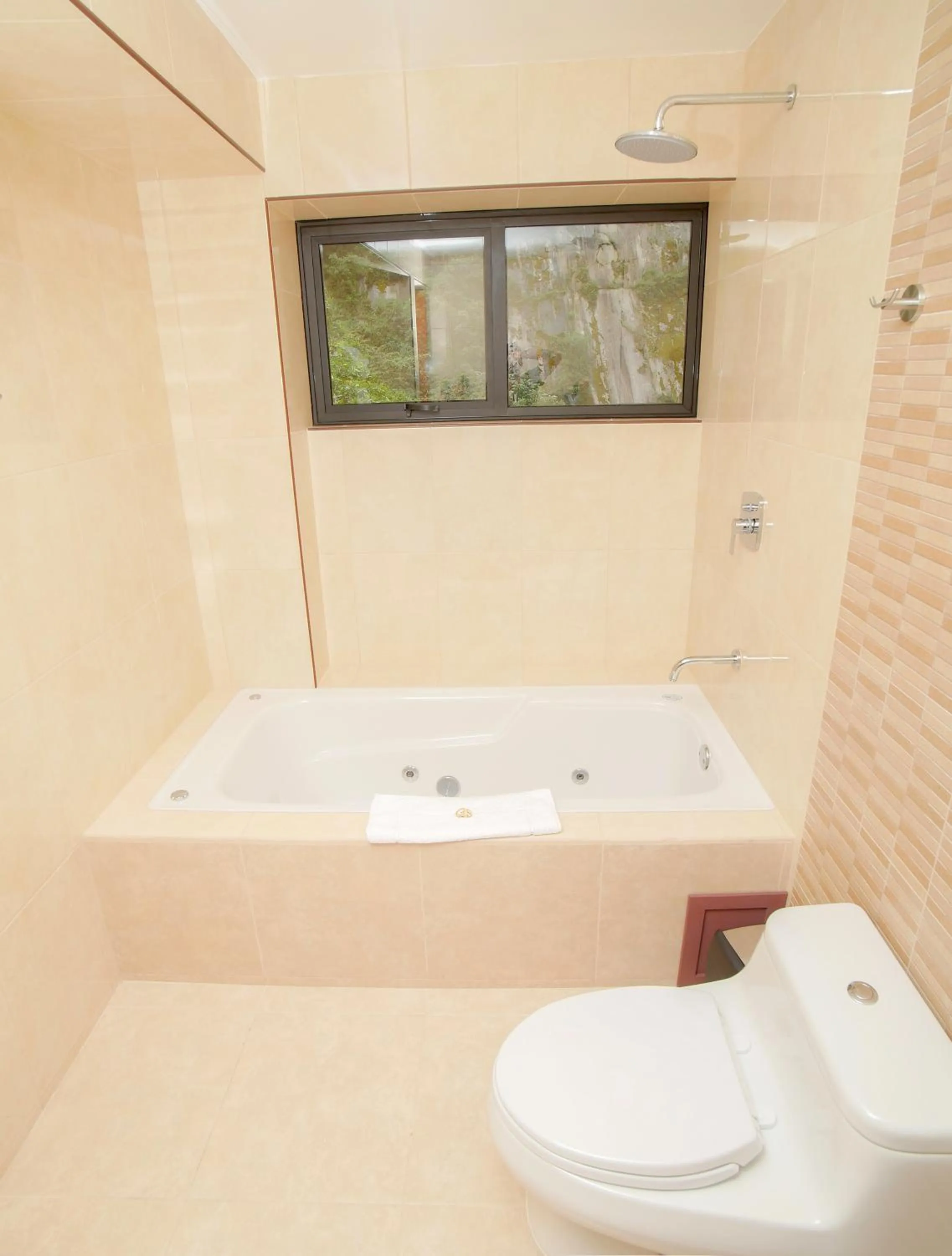 Hot Tub in Golden Sunrise Machupicchu