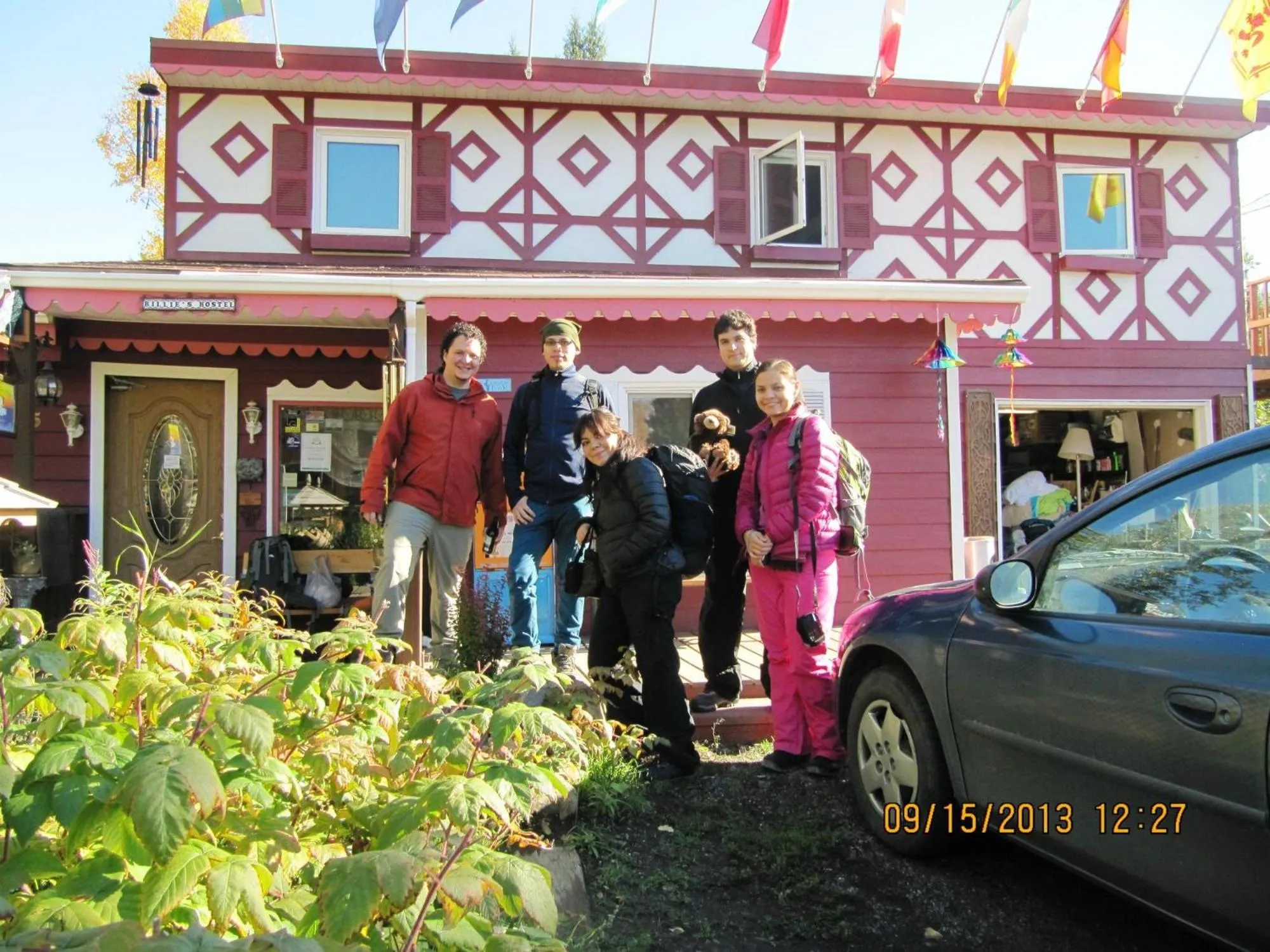 Property building in Billie's Backpackers Hostel