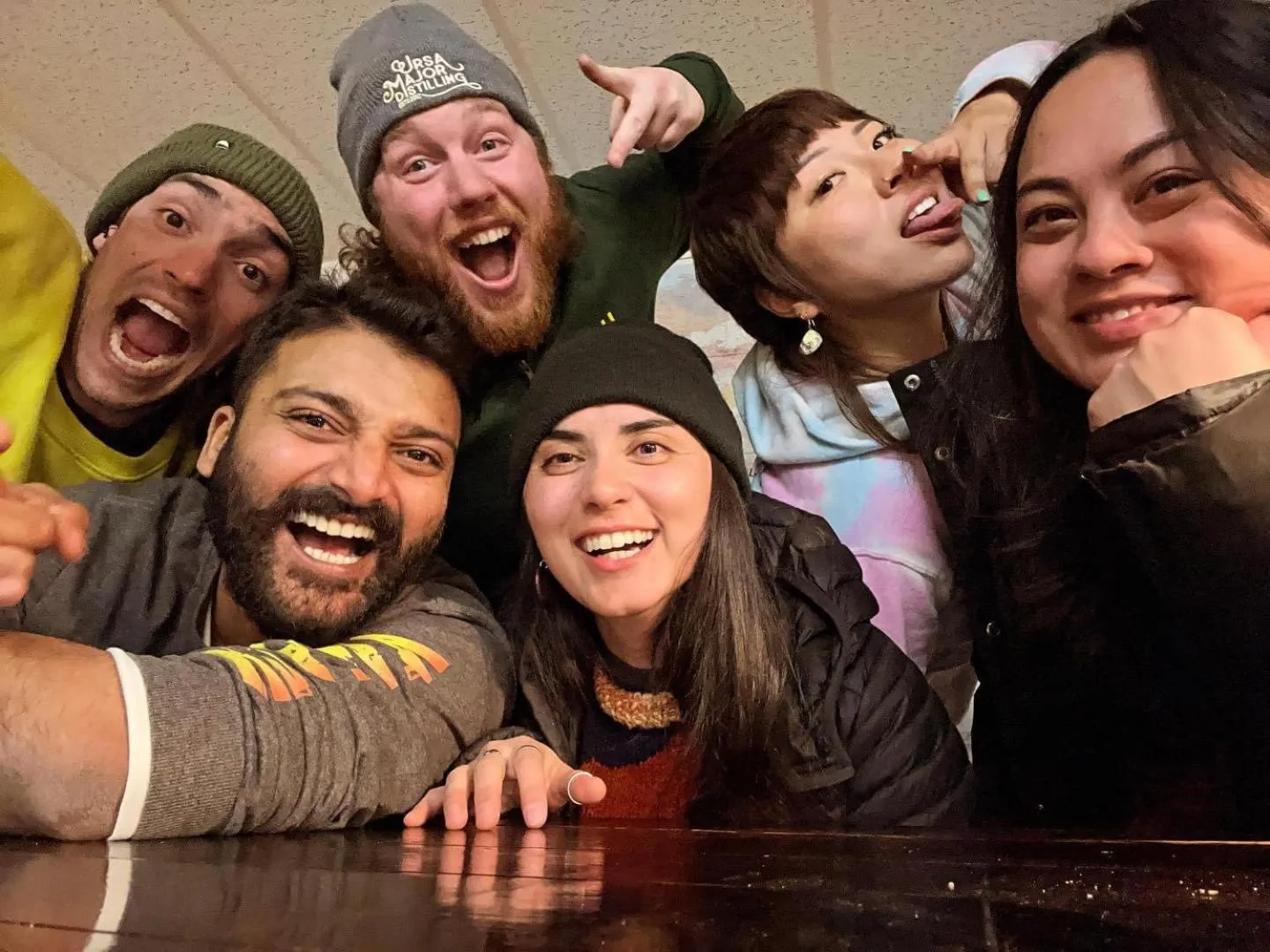 People in Billie's Backpackers Hostel