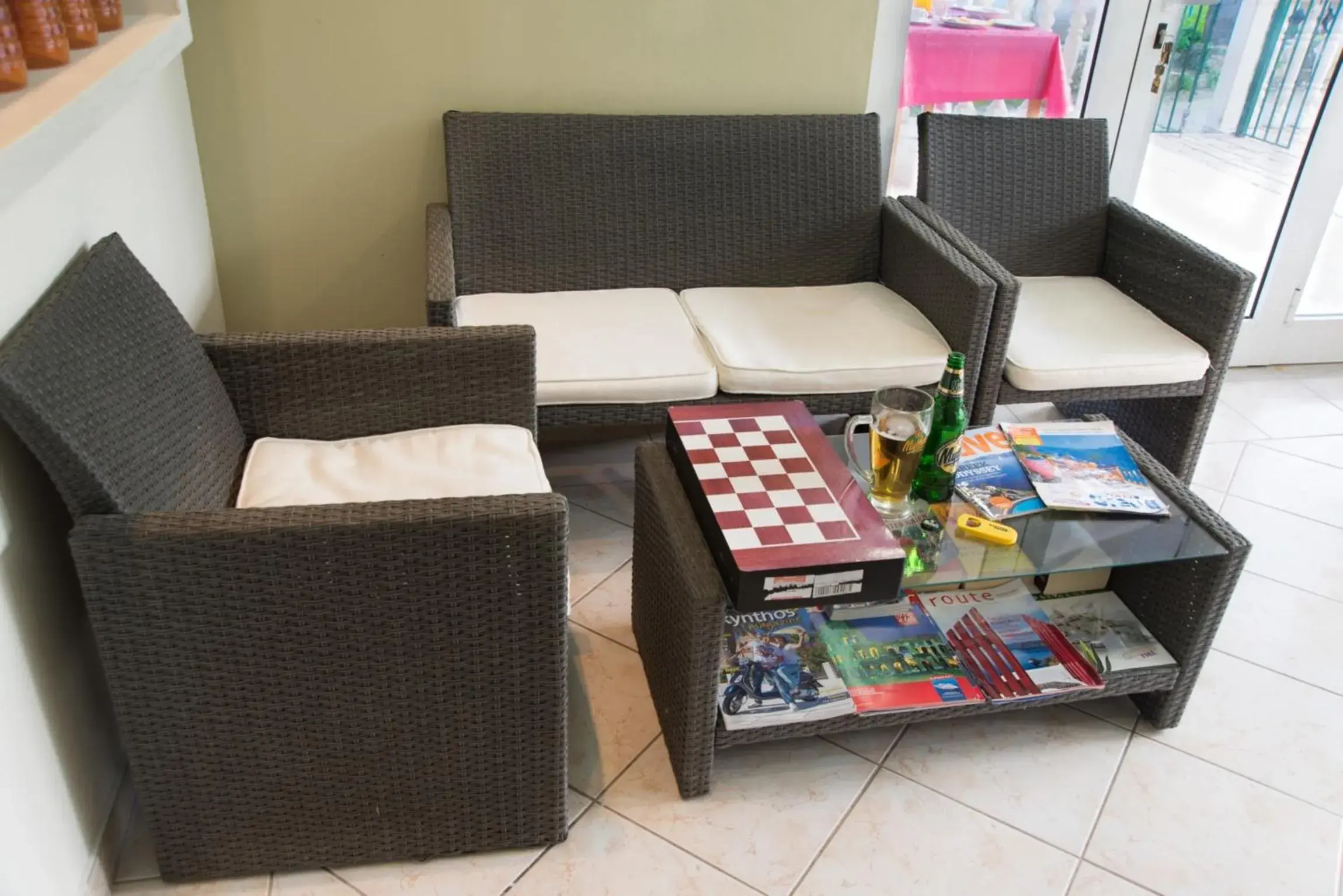 Living room in Herodotos Studios Living room in Herodotos Studios