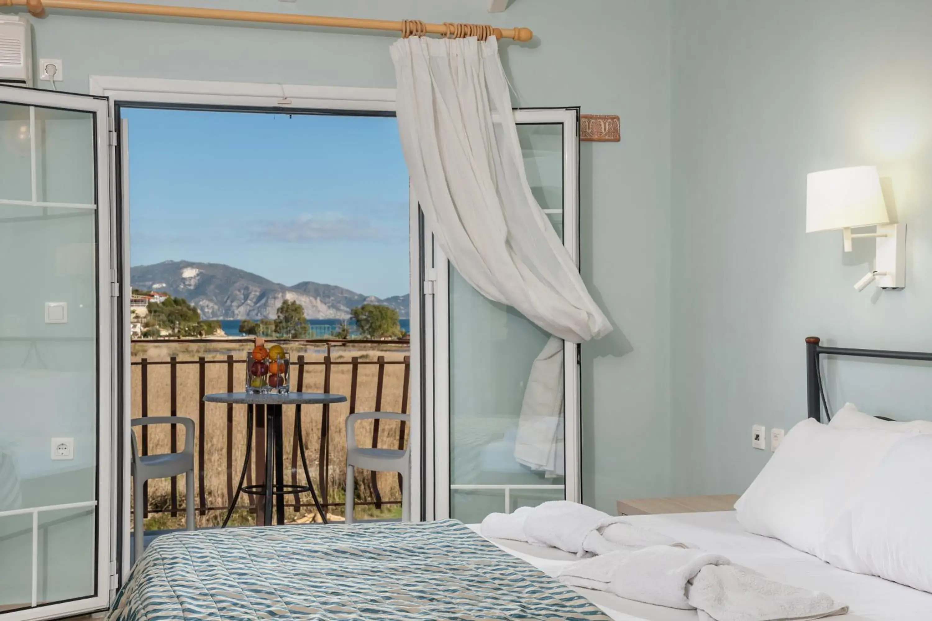 Bed in Herodotos Studios Bed in Herodotos Studios