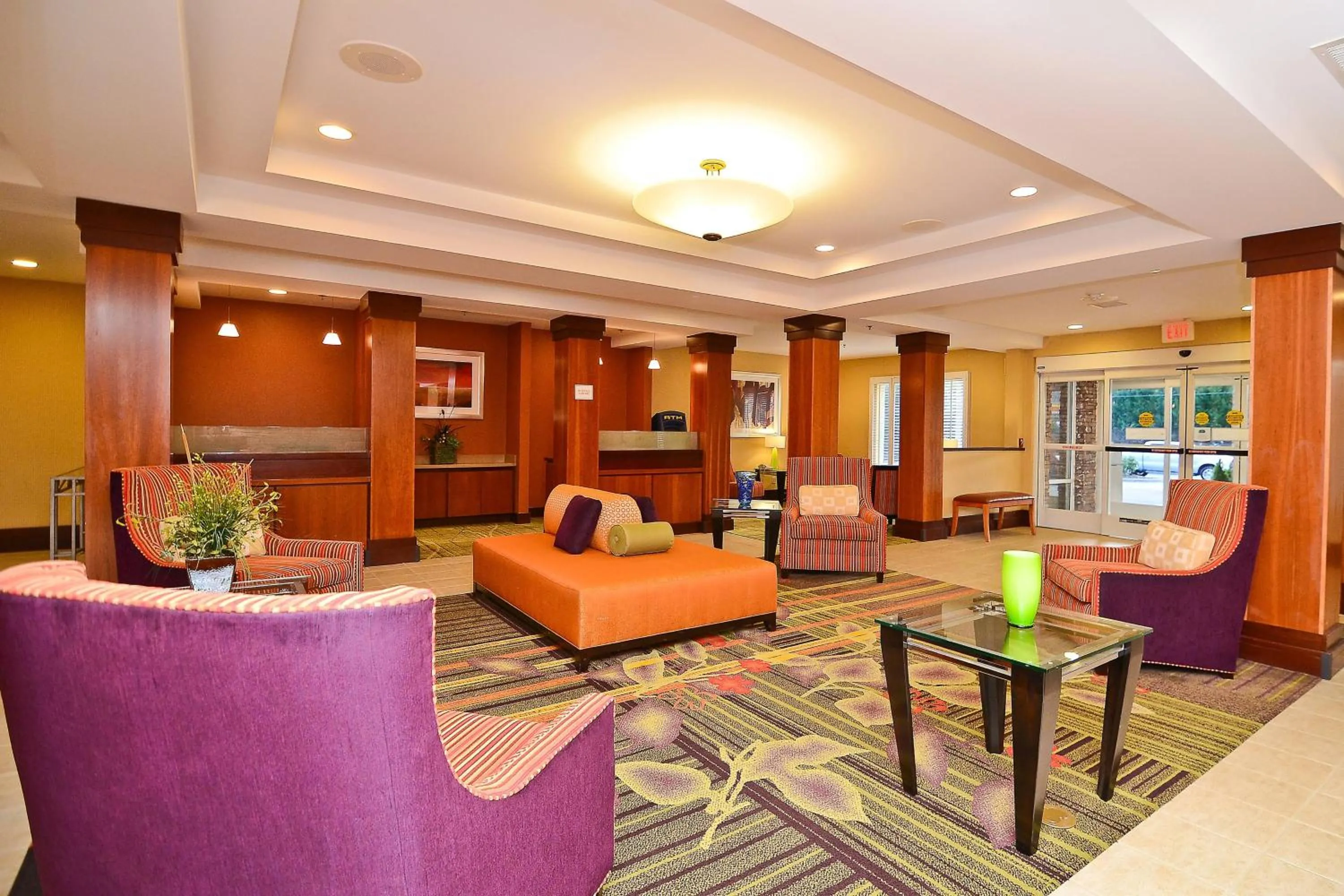 Lobby or reception in Fairfield Inn & Suites Cherokee