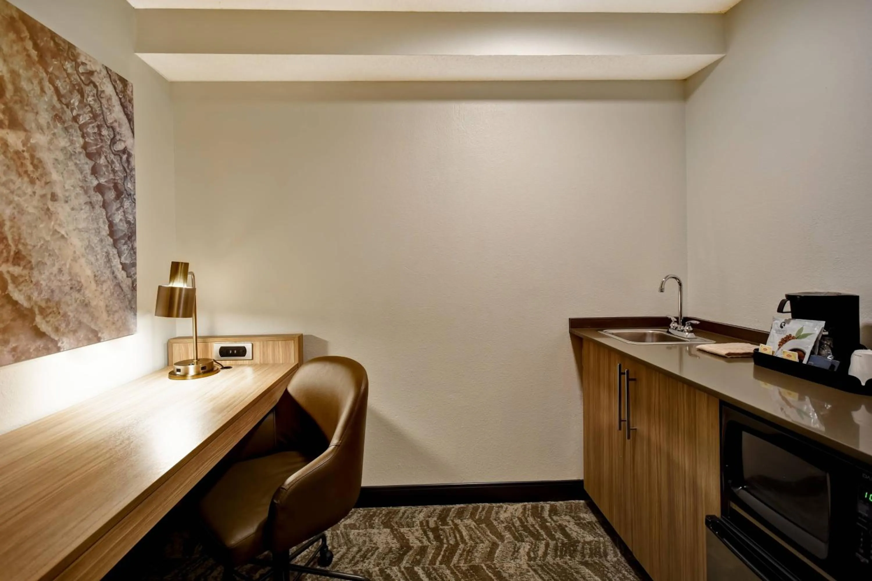 Kitchen or kitchenette in SpringHill Suites by Marriott Atlanta Kennesaw