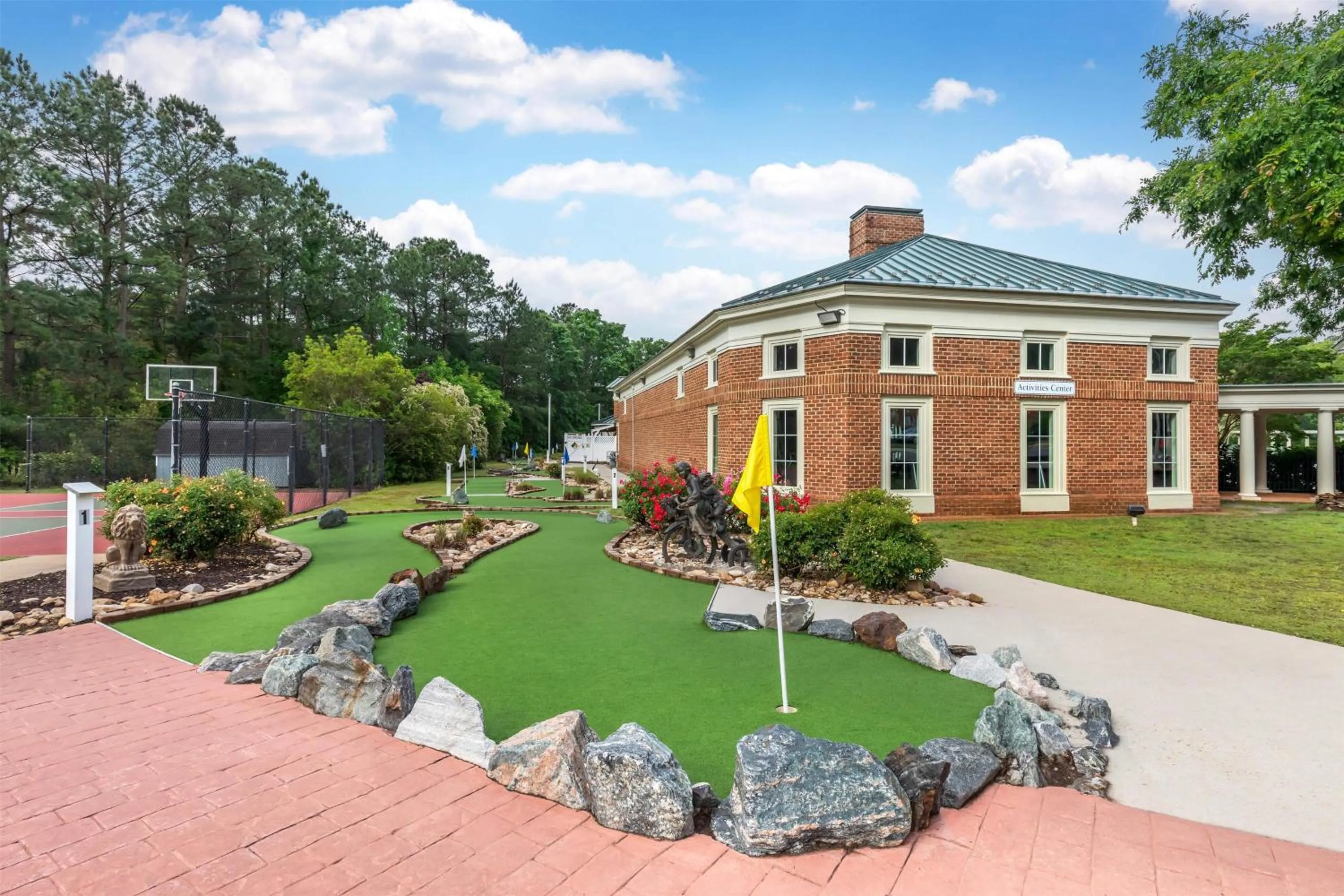 Golfcourse in Hilton Vacation Club Greensprings Williamsburg