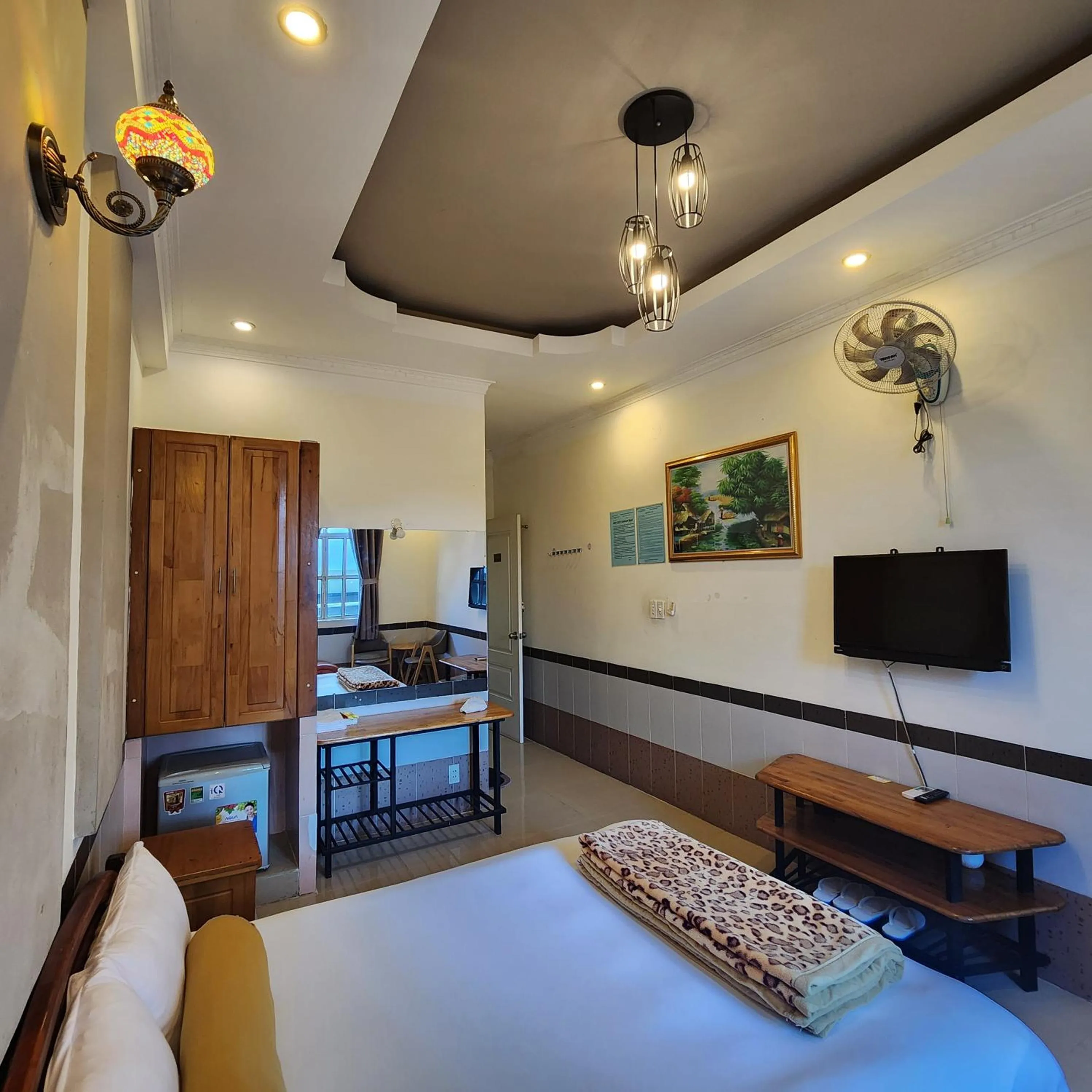 Bed in Ngoc Son Hotel