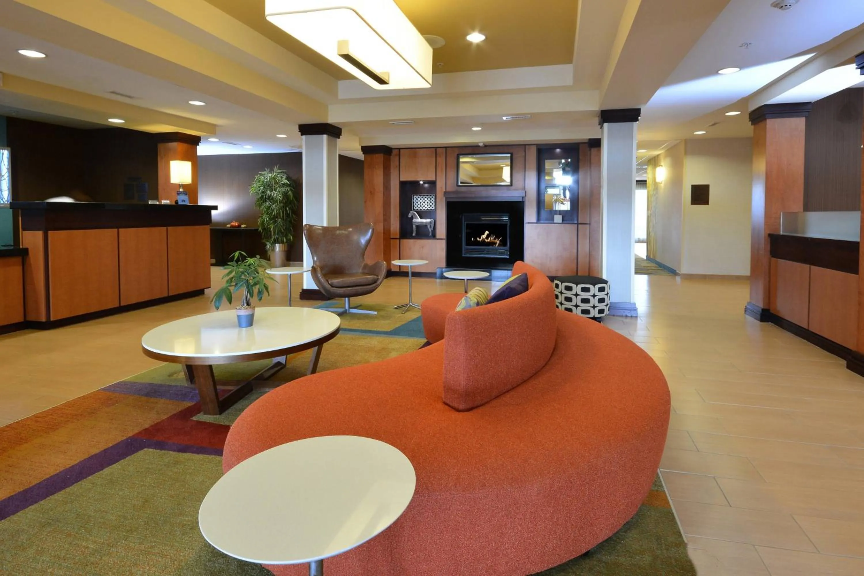 Lobby or reception in Fairfield Inn & Suites Wytheville