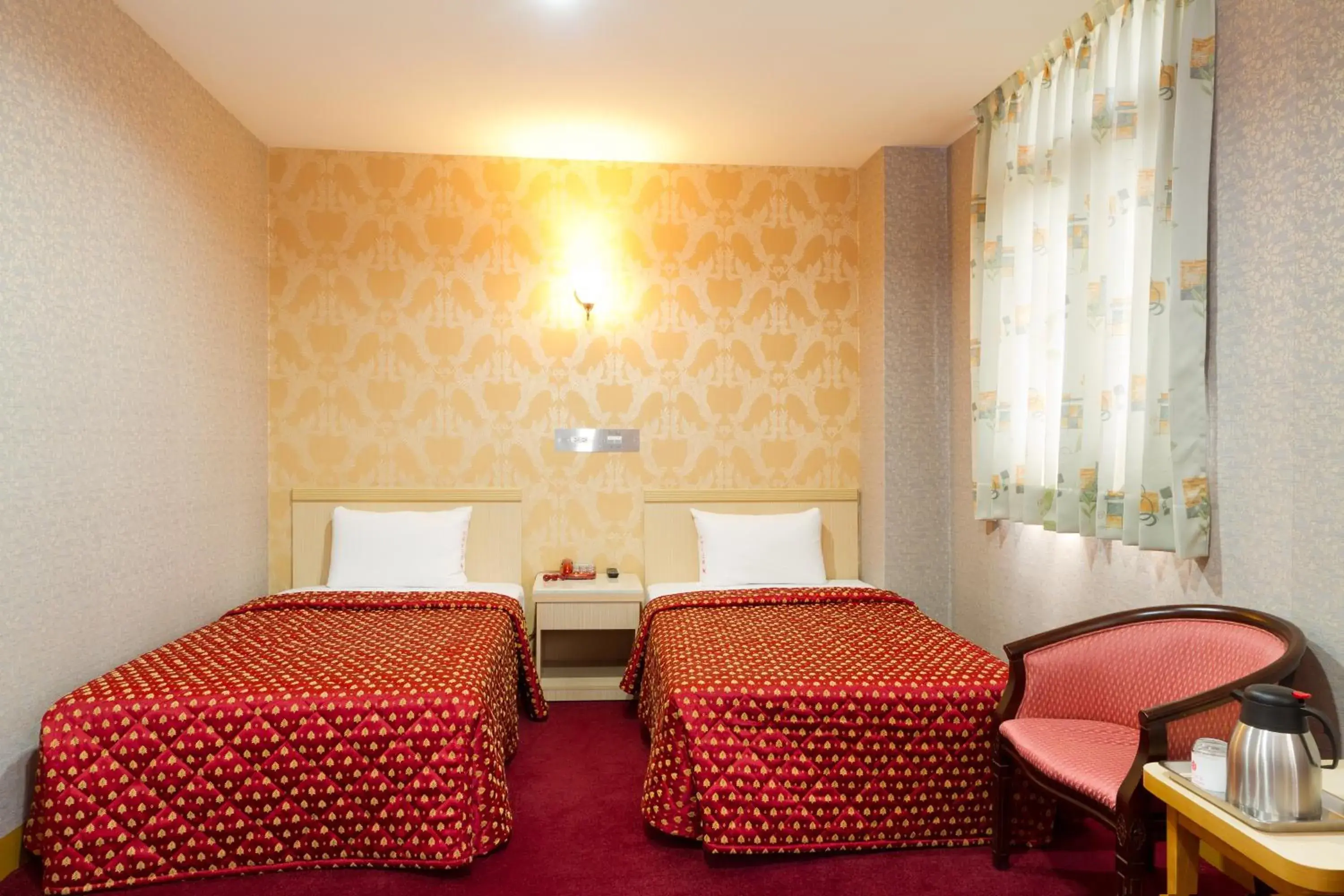 Budget Twin Room in Songshan Hotel Budget Twin Room in Songshan Hotel