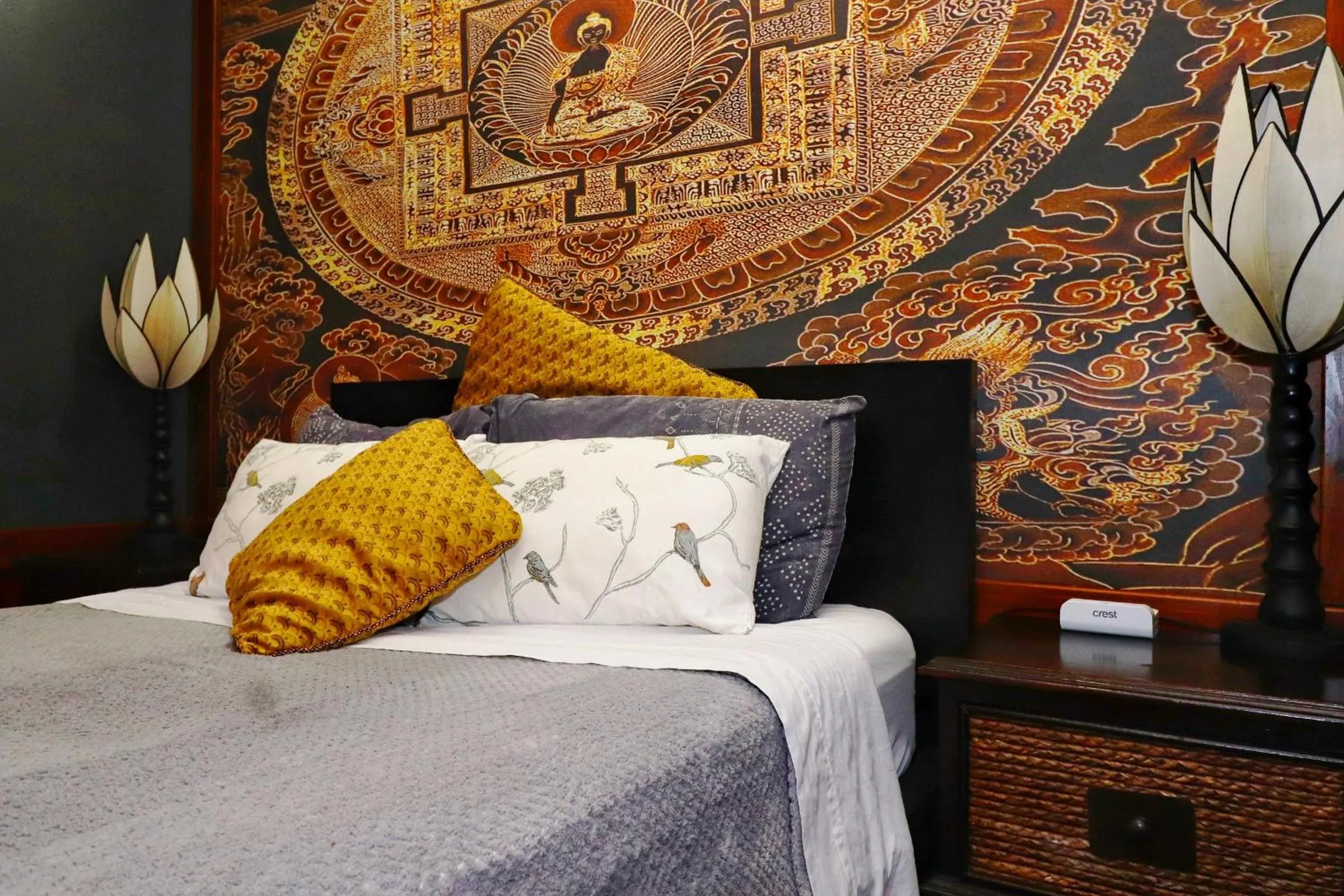 Bed in Whitsundays Retreat