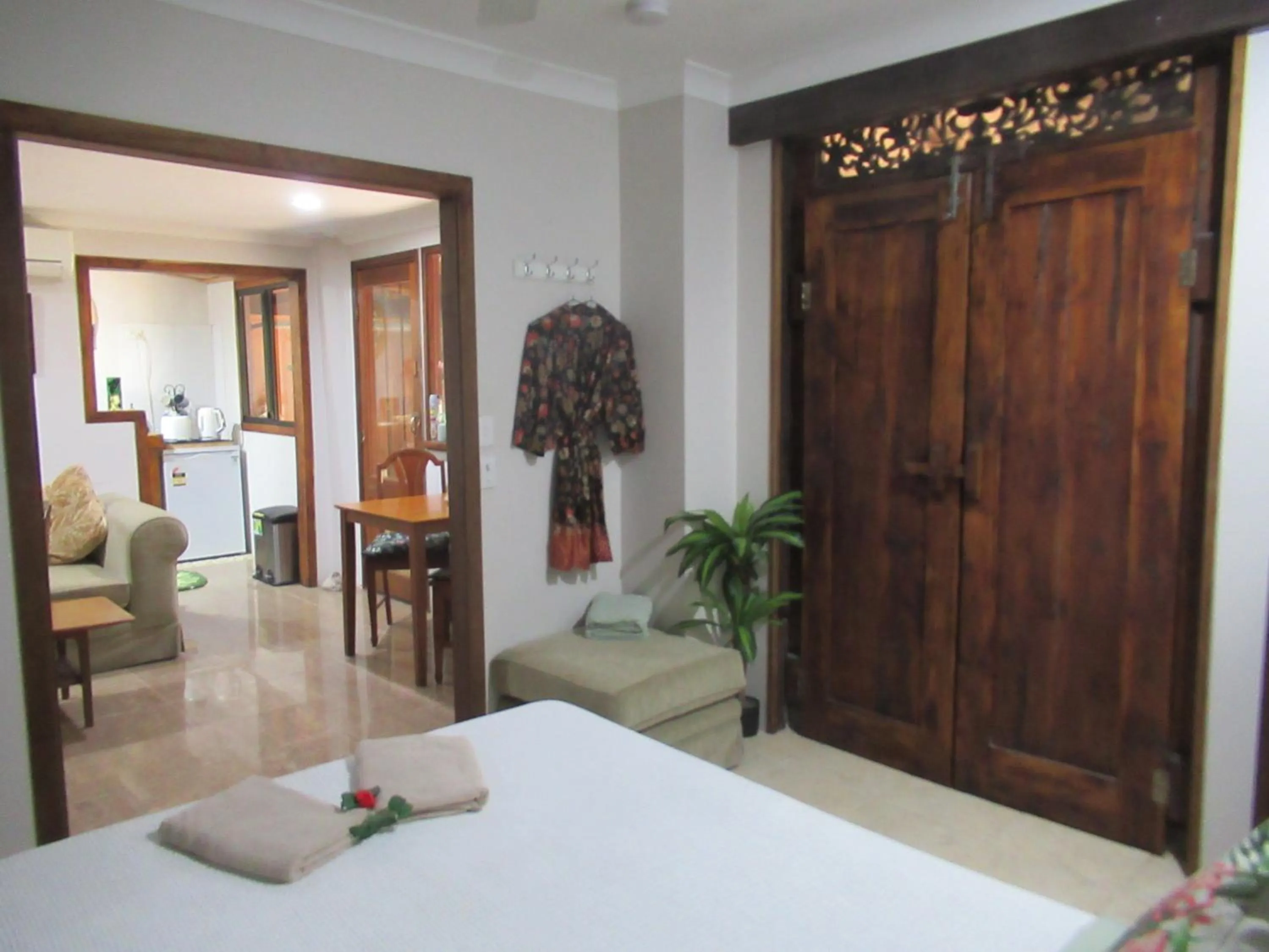 View (from property/room), Bed in Whitsundays Retreat