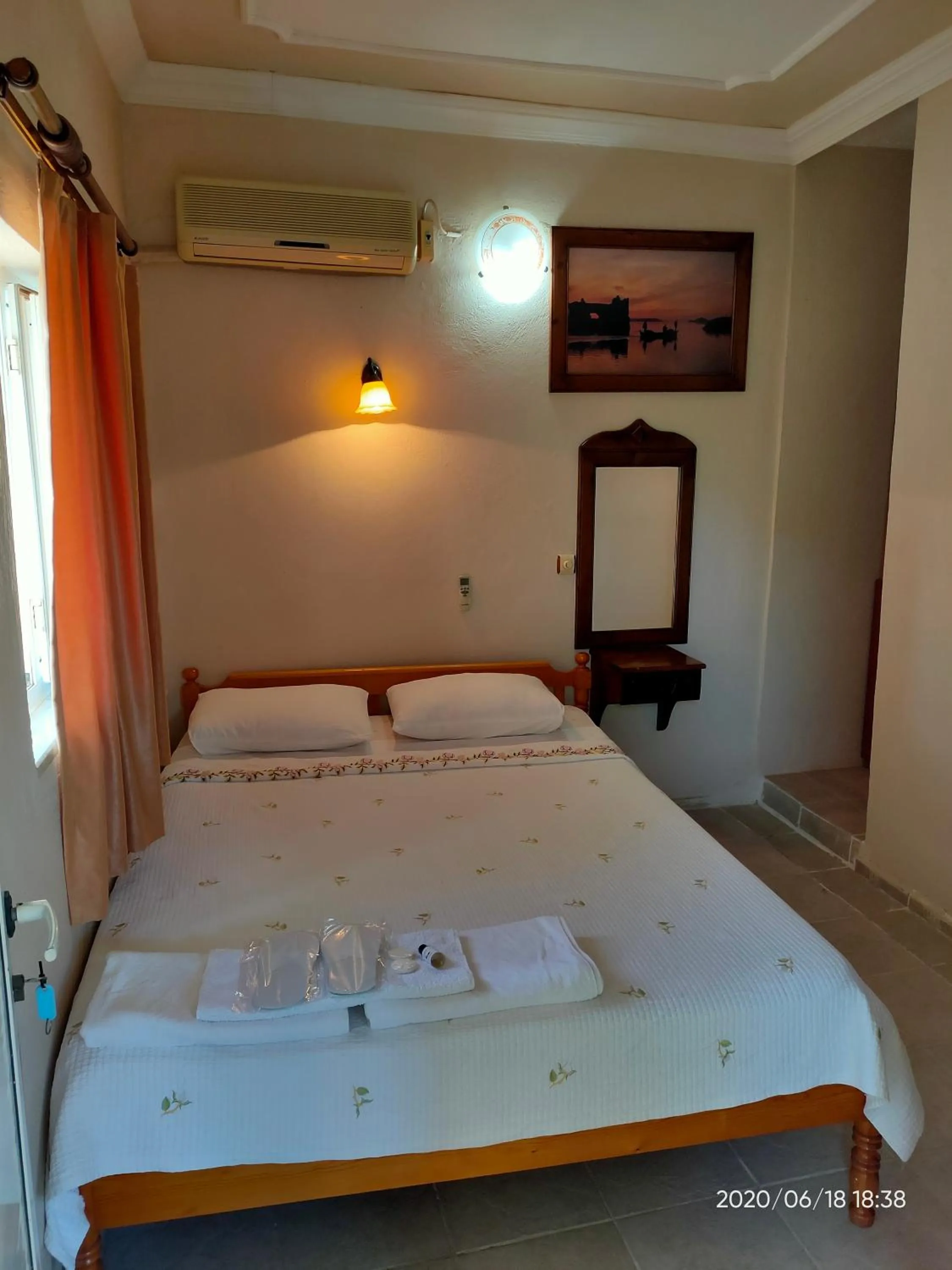 Bed in Selenes Pansiyon