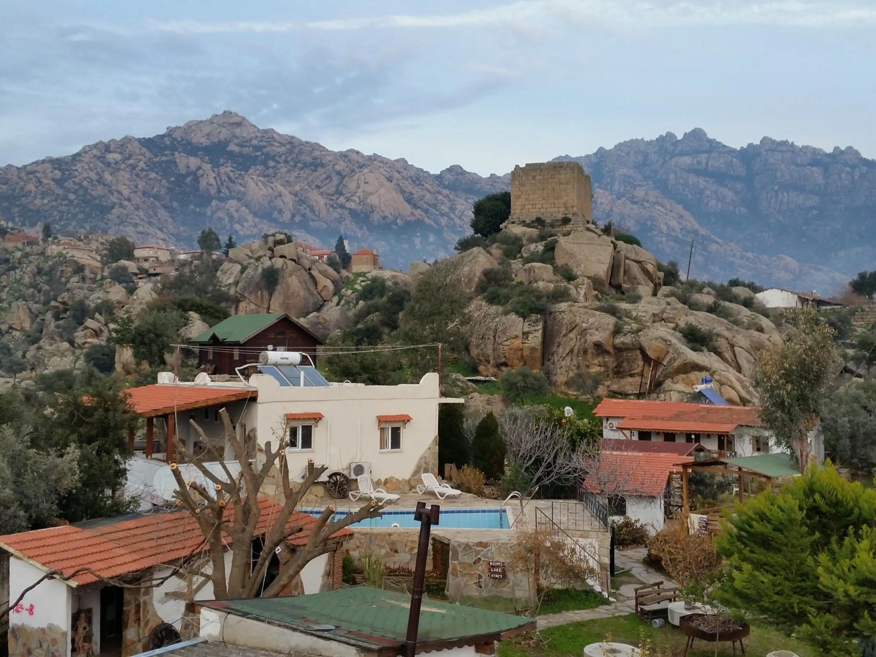 Bird's eye view in Selenes Pansiyon