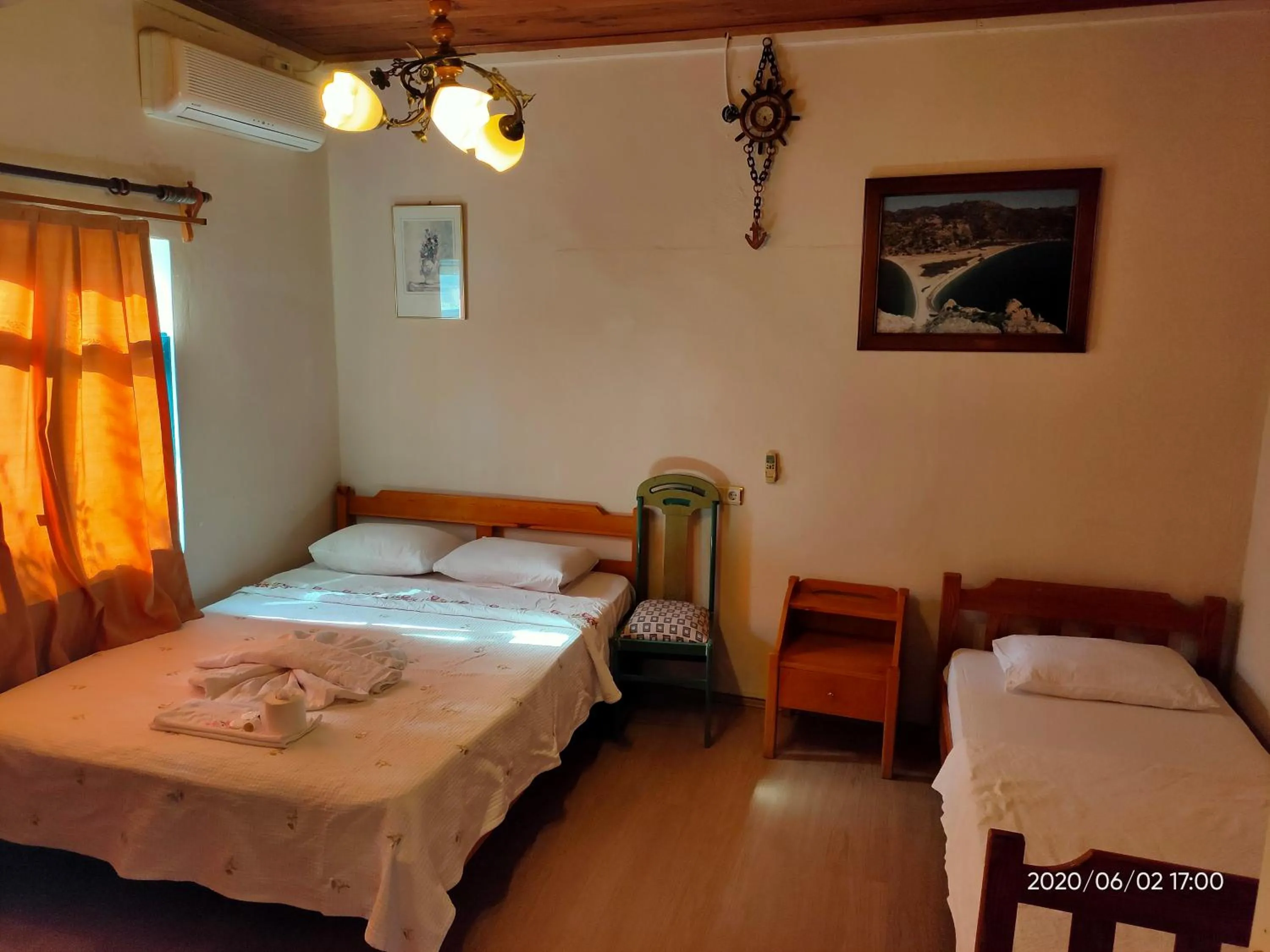 Bed in Selenes Pansiyon