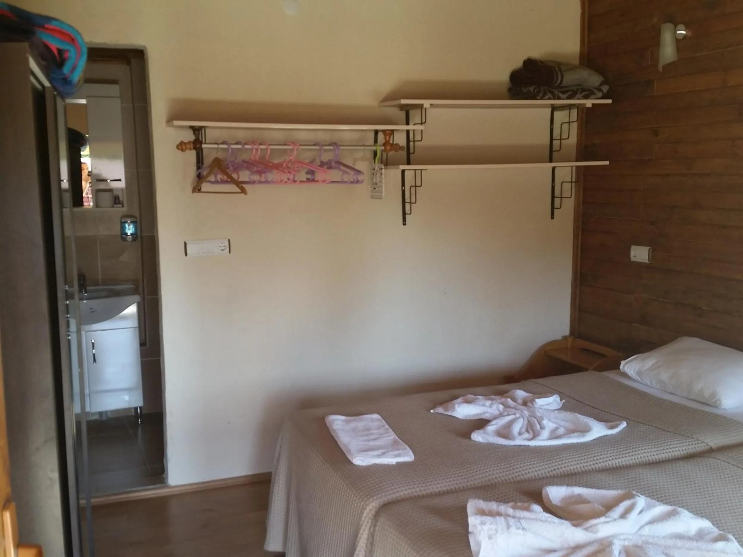 Decorative detail, Bed in Selenes Pansiyon