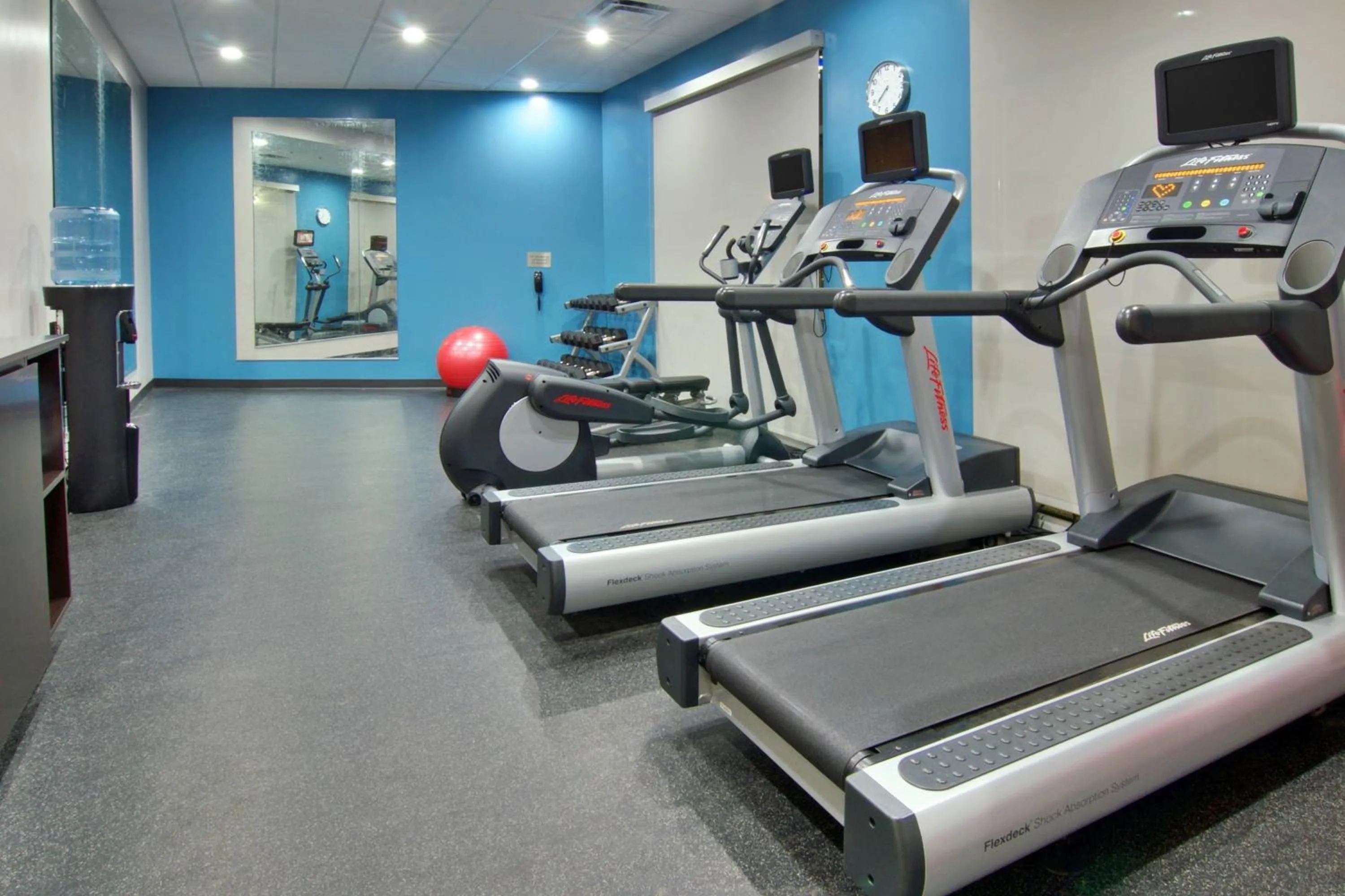 Fitness centre/facilities in Fairfield Inn & Suites Clarksville