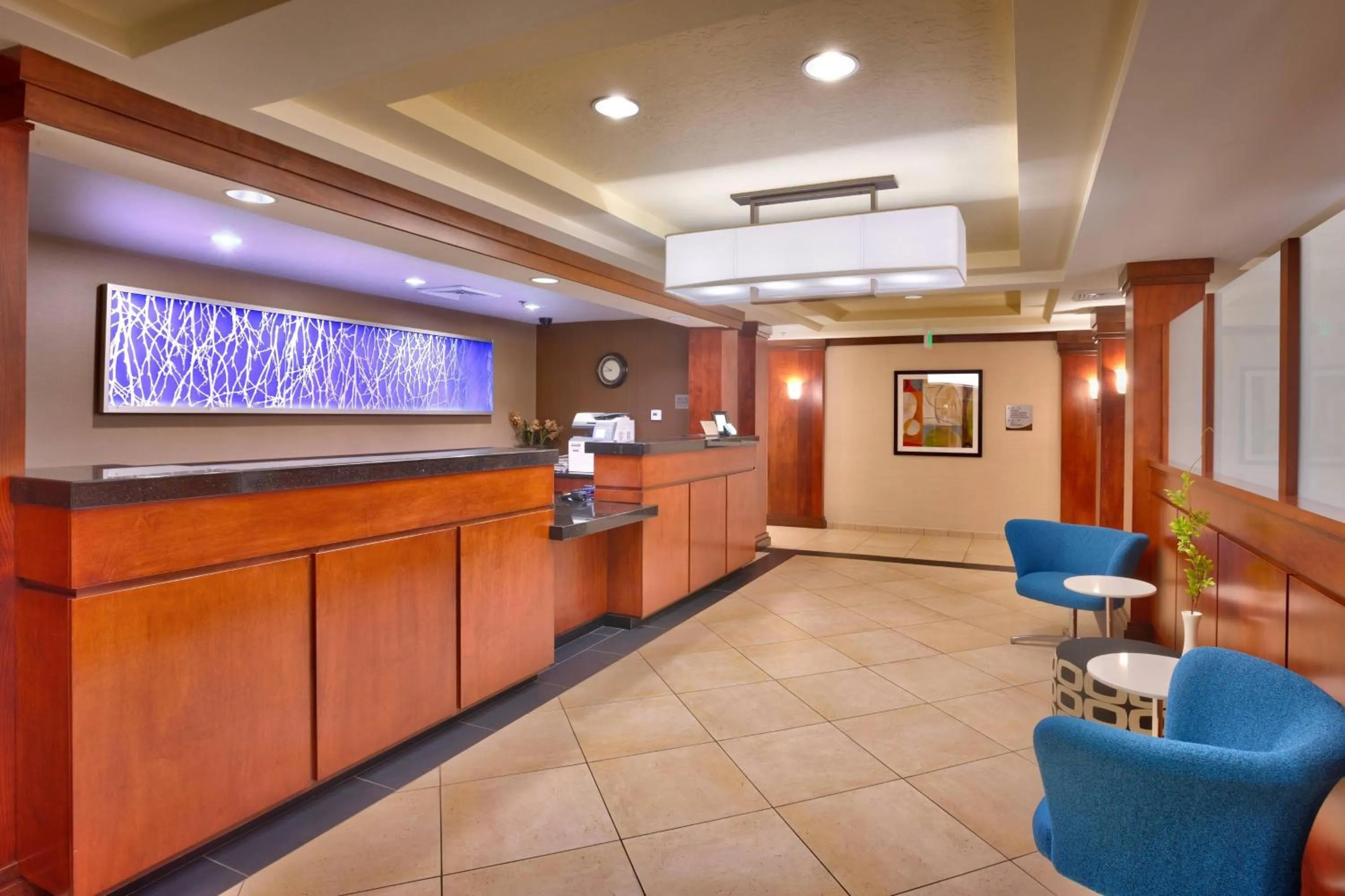 Lobby or reception in Fairfield Inn & Suites Boise Nampa