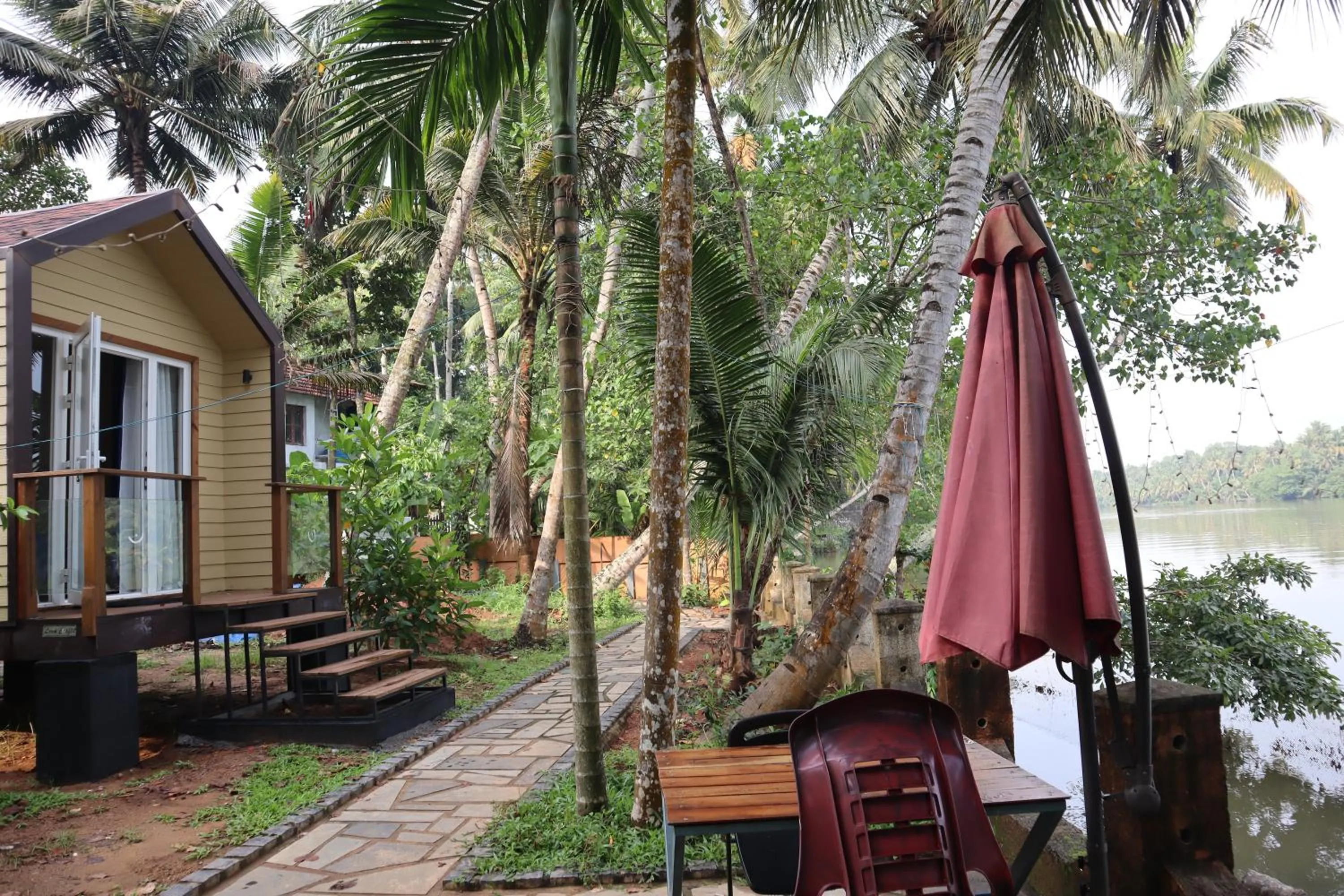 River view in GreenChromide Homestays