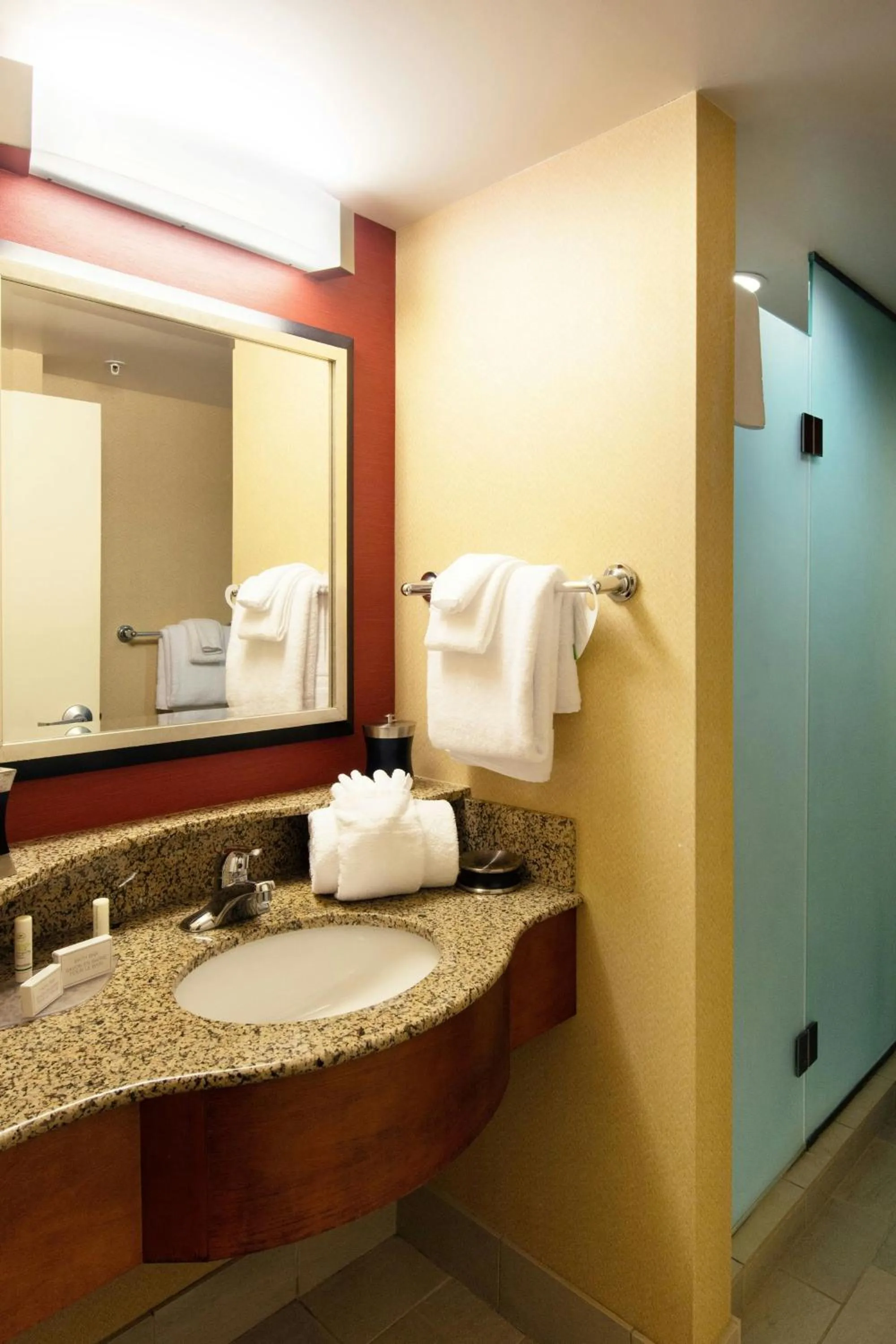 Bathroom in Courtyard by Marriott Canton
