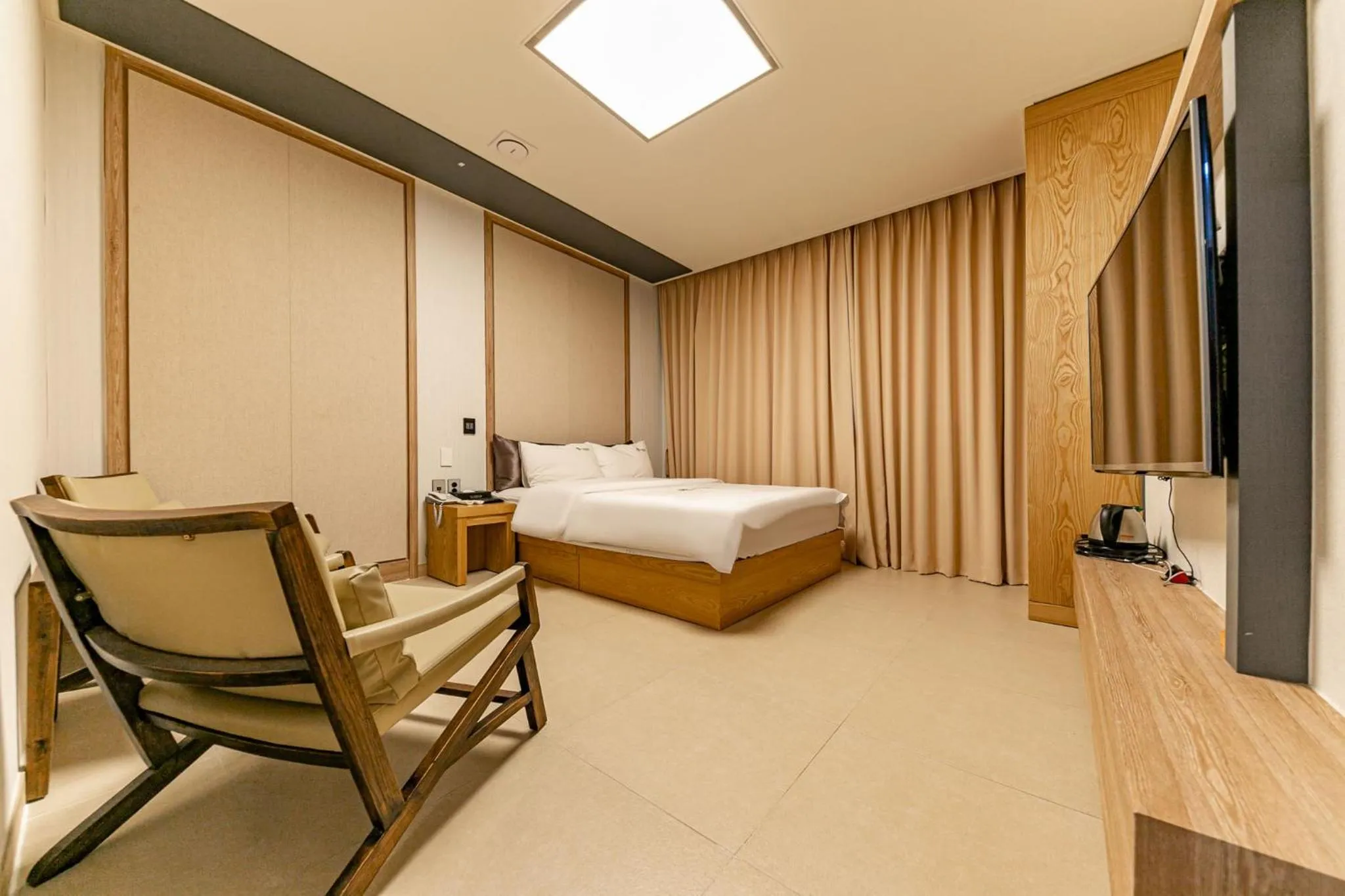 Bed in Yeosu Stay Hotel