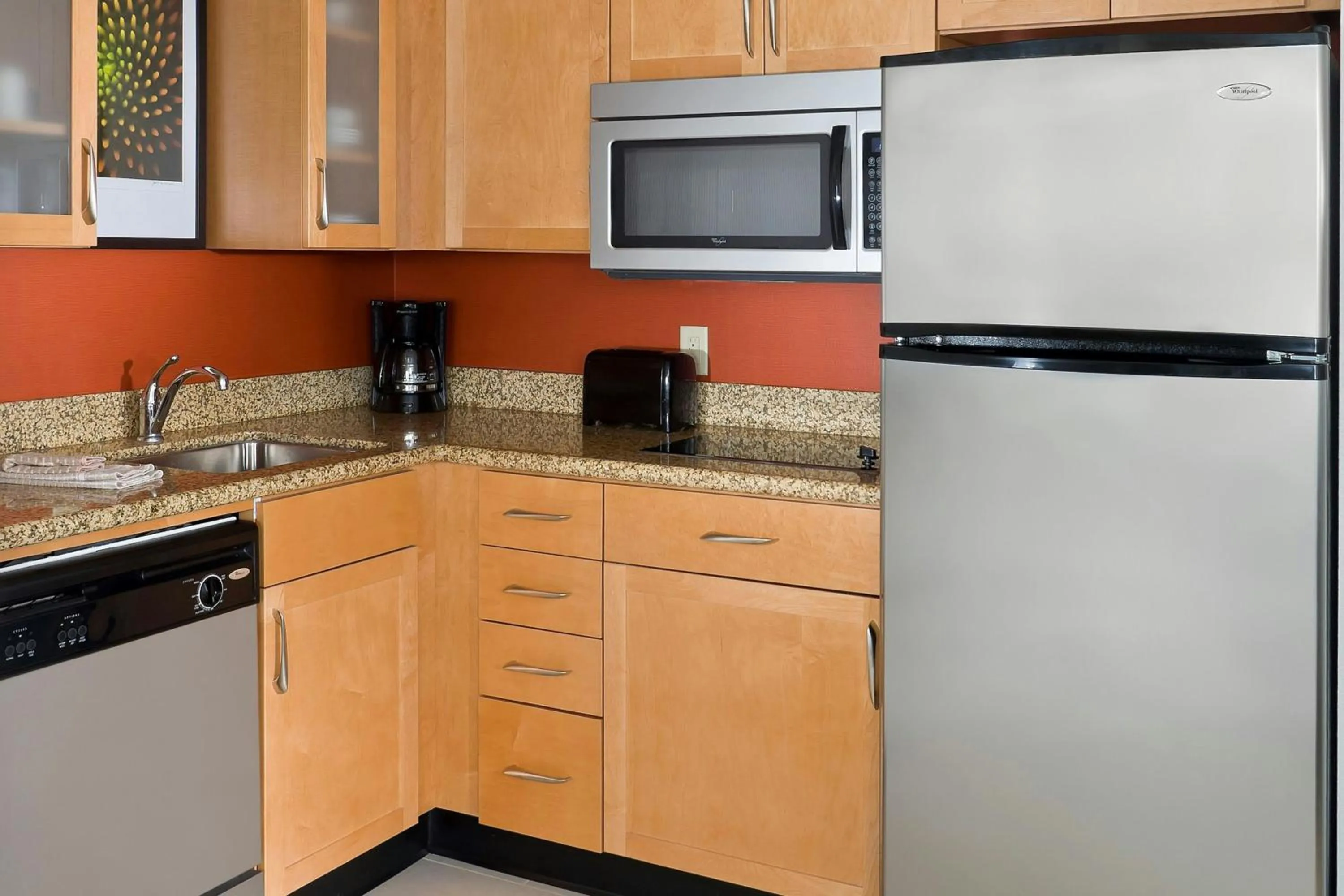 Kitchen or kitchenette in Residence Inn Canton