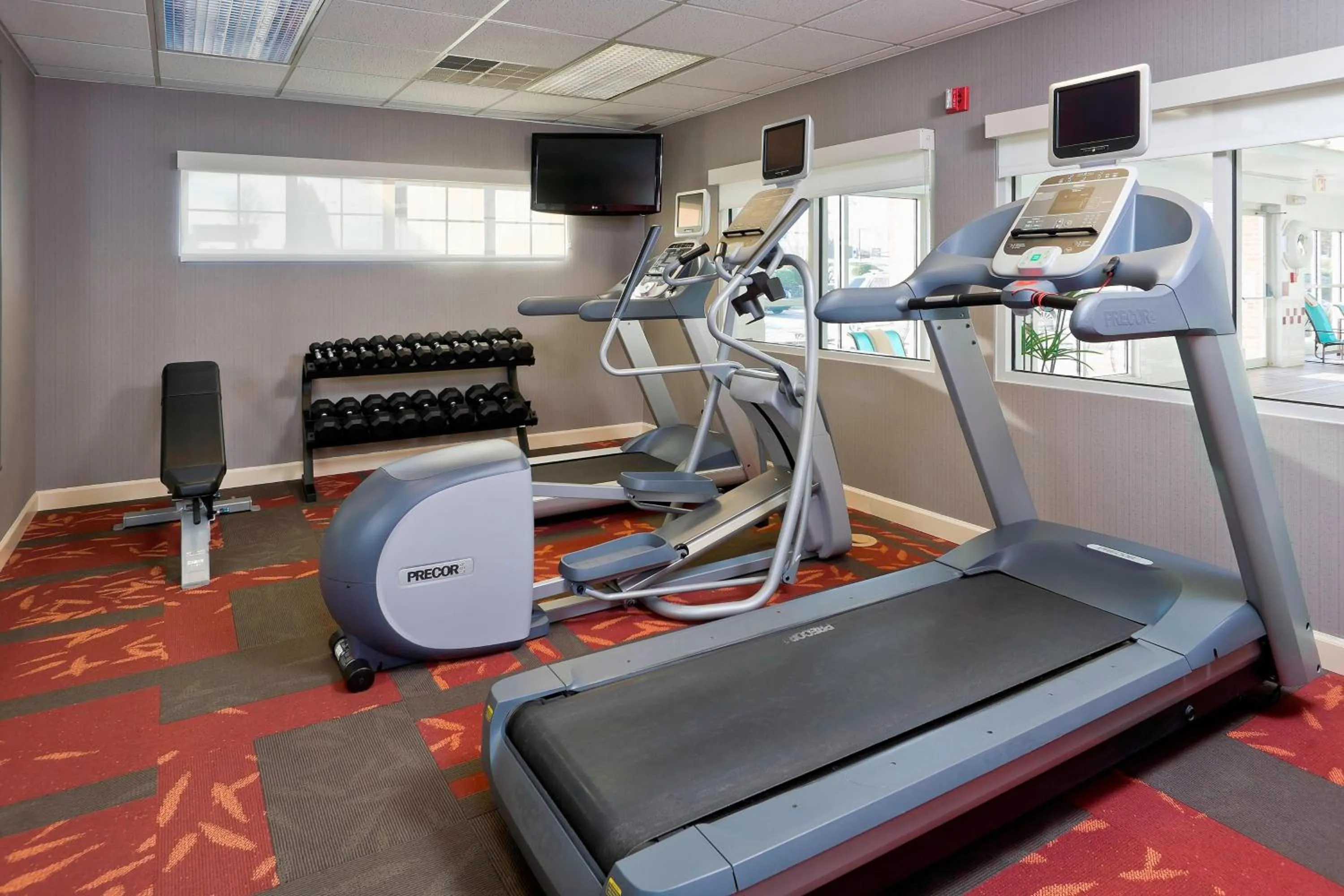 Fitness centre/facilities in Residence Inn Canton