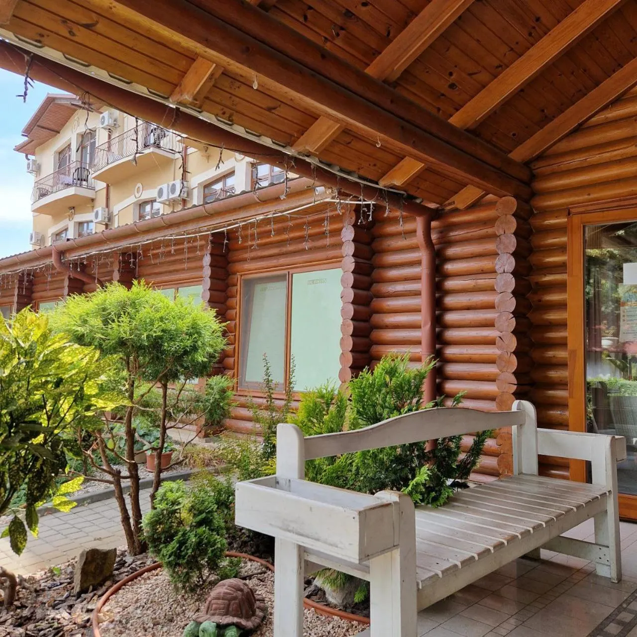 Property building in Hotel Helikon