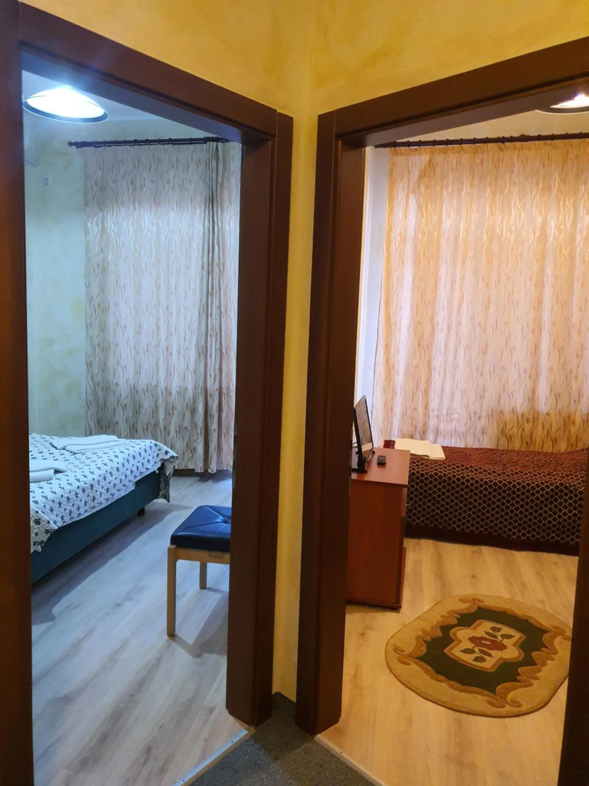 Bed in Hotel Helikon