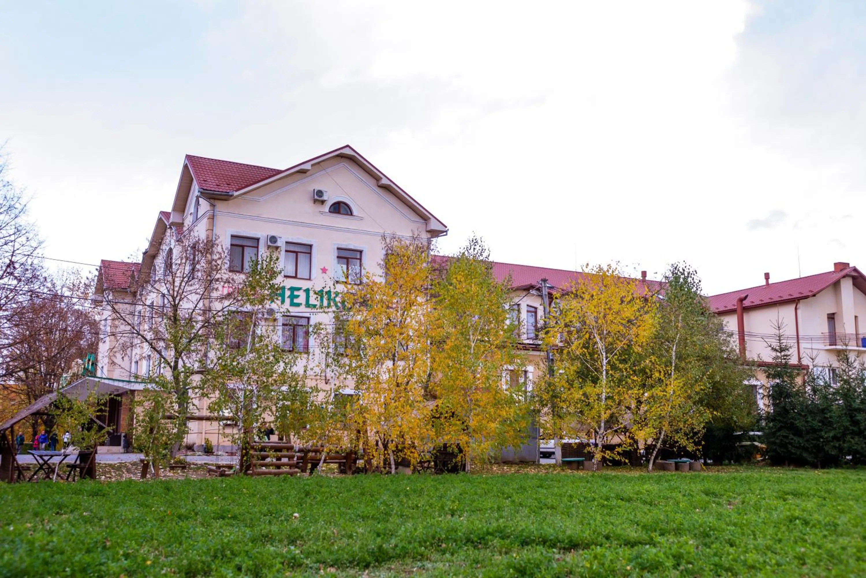 Property building in Hotel Helikon