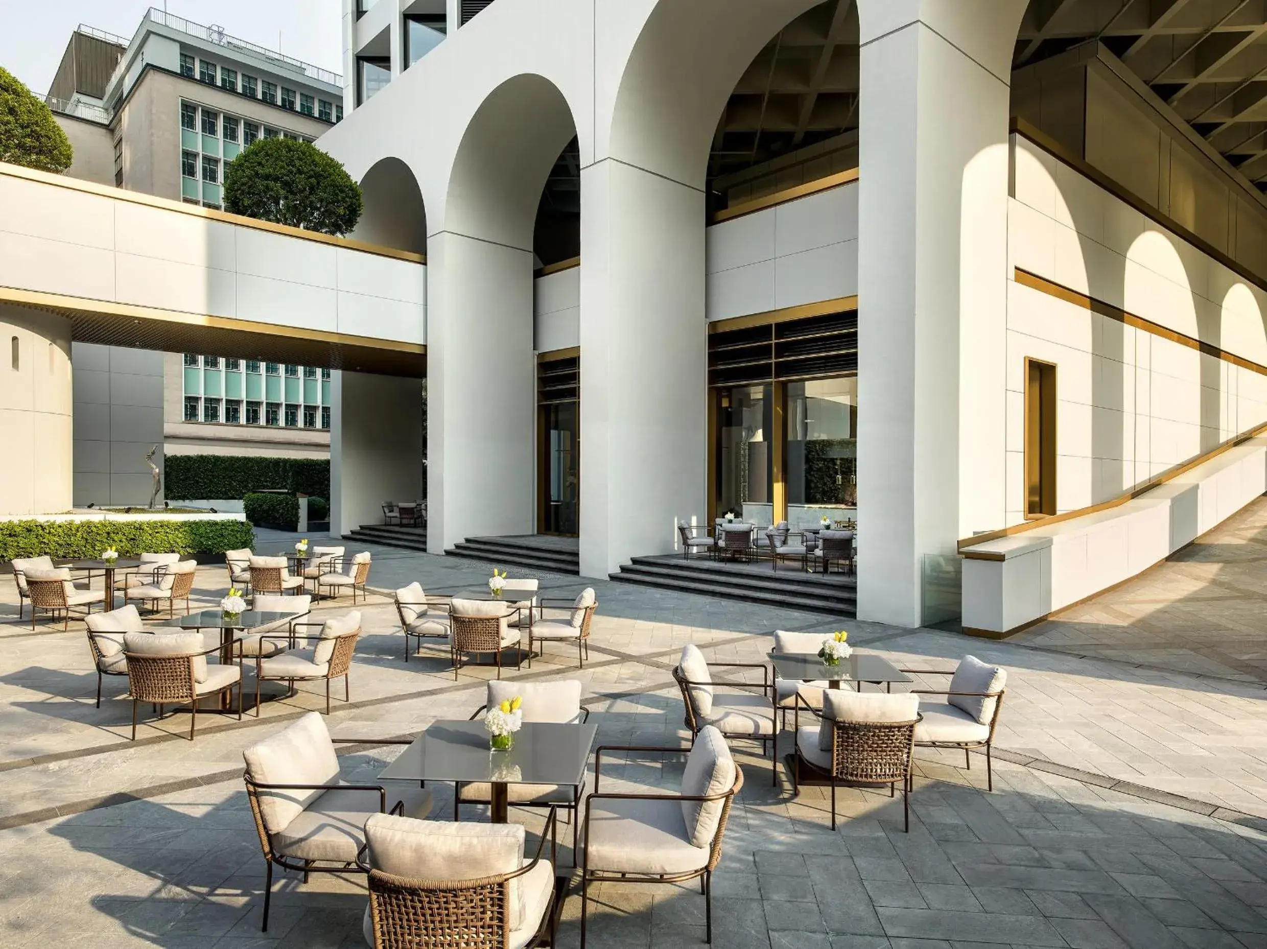 Property building in The Murray, Hong Kong, a Niccolo Hotel Property building in The Murray, Hong Kong, a Niccolo Hotel